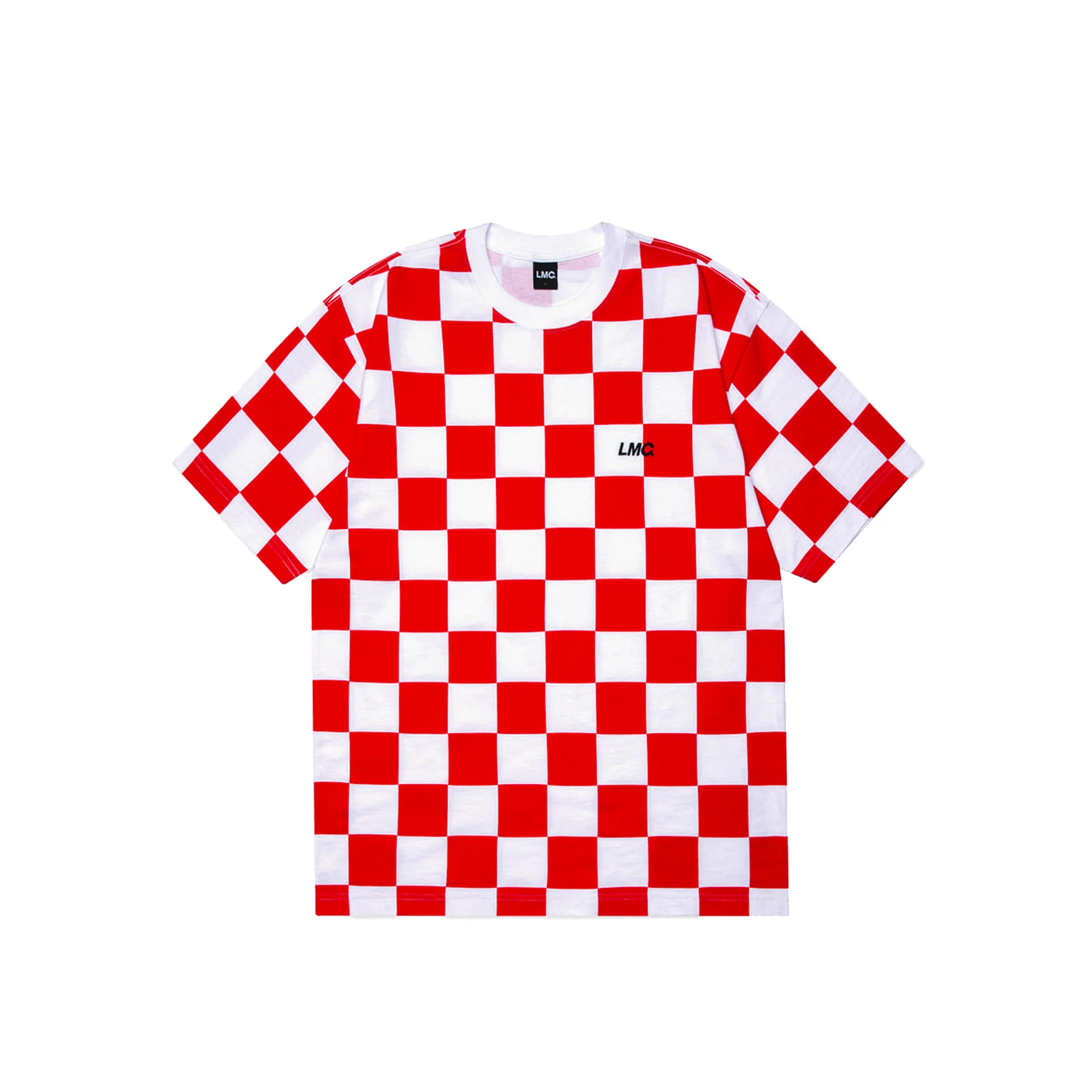 LMC Checkerboard Tee 'Red'