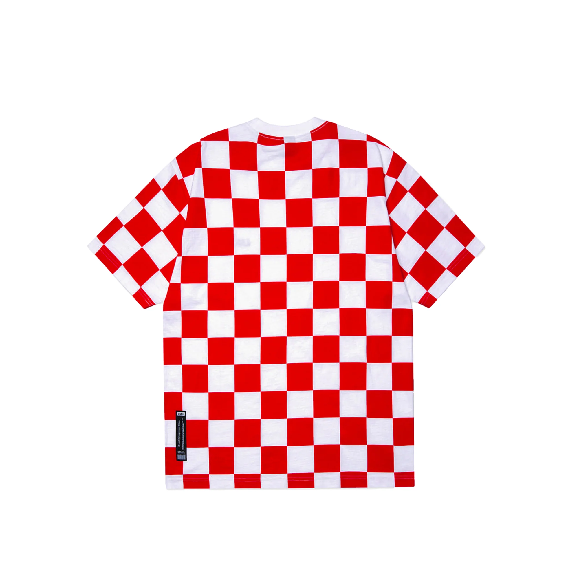 LMC Checkerboard Tee 'Red' - Image 2