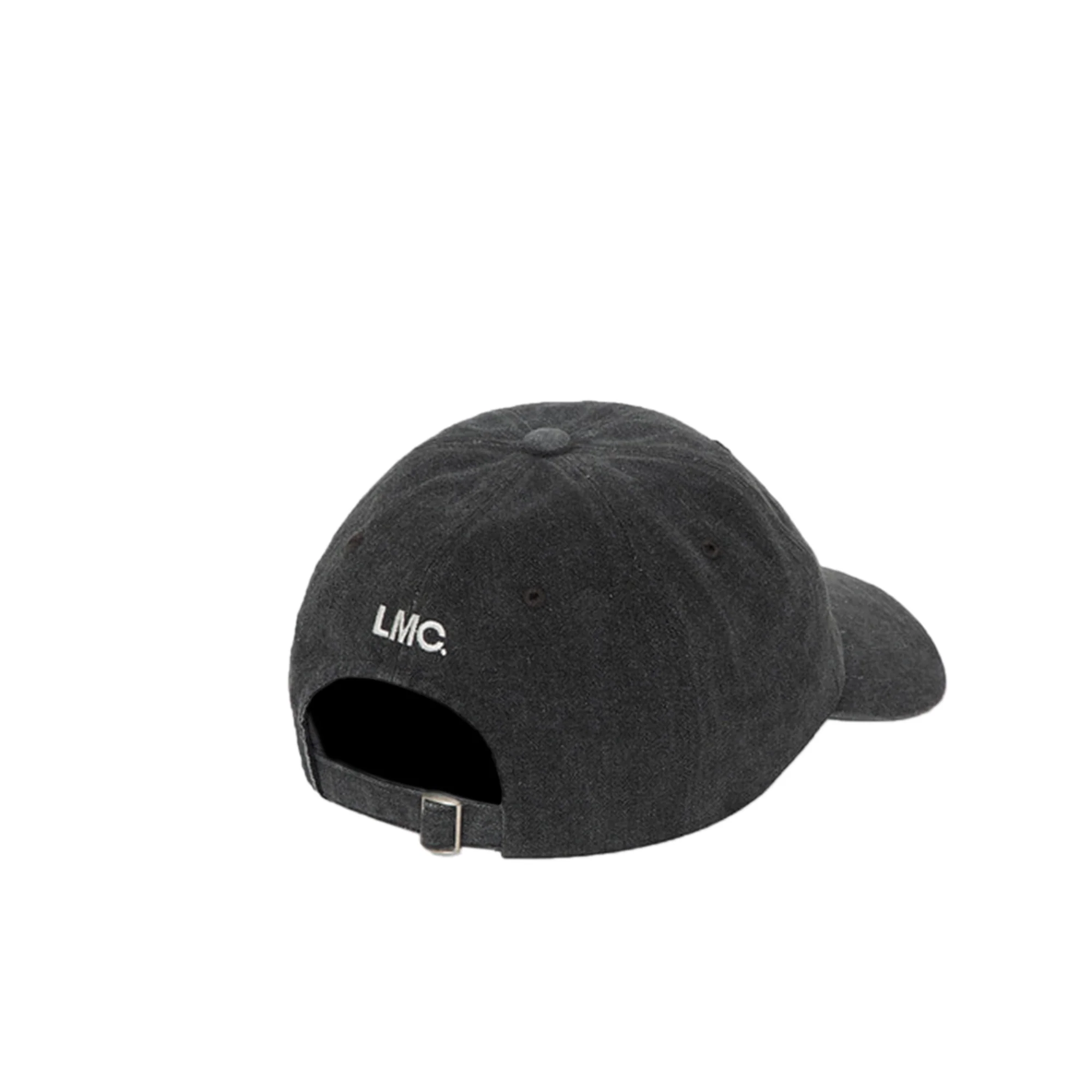 Lost Management Cities Mens Overdyed Dragon 6 Panel Cap 'Black' - Image 2