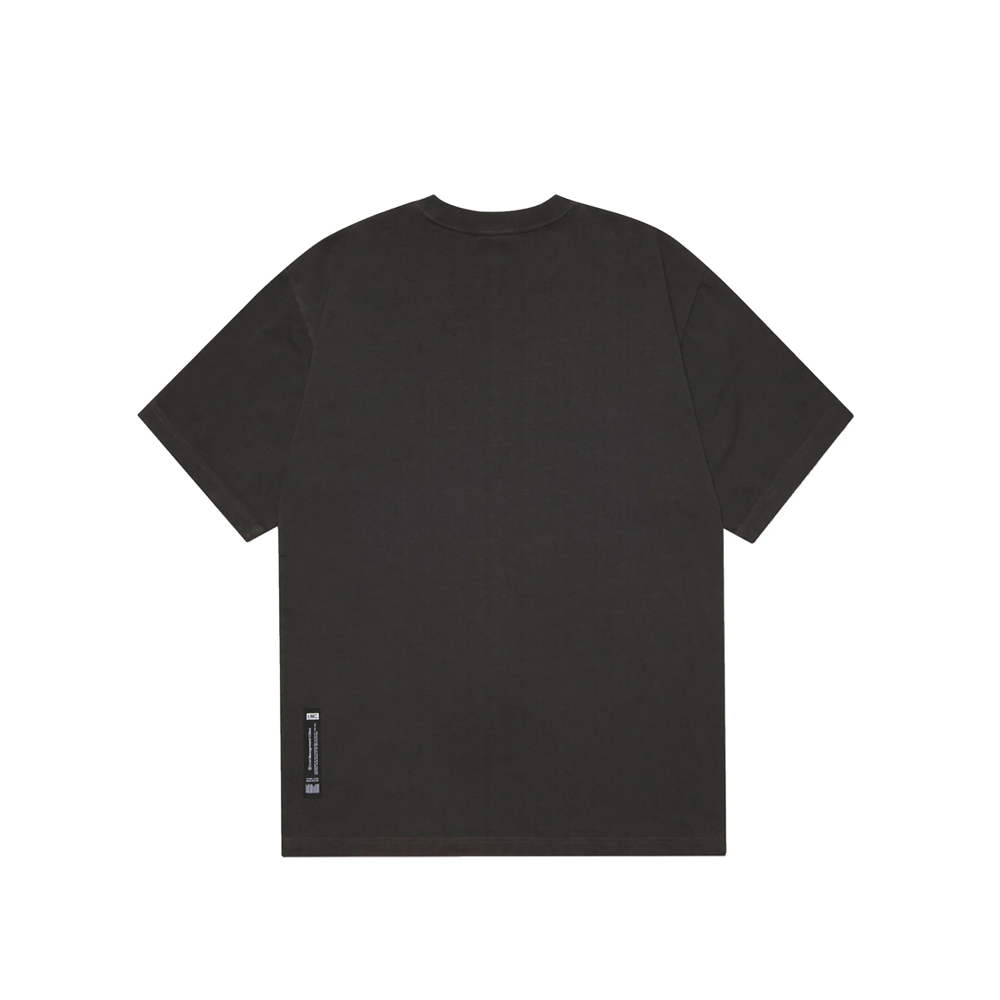 LMC Overdyed Globe Tee 'Charcoal' - Image 2