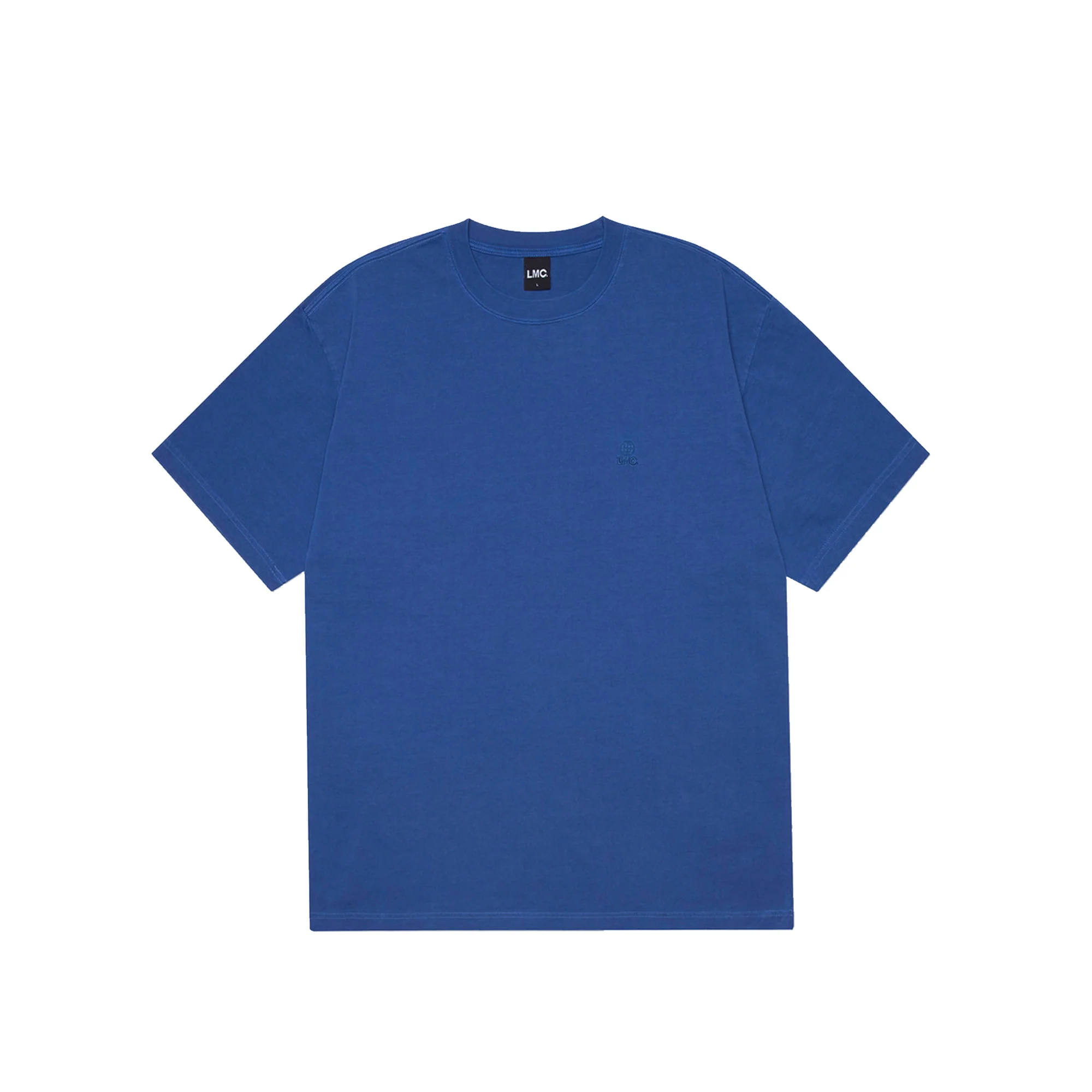 LMC Overdyed Globe Tee 'Blue'