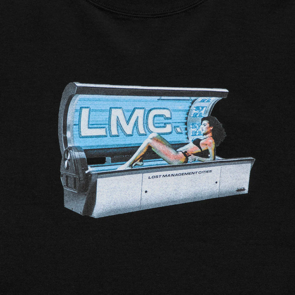 Lost Management Cities Tanning T-Shirt 'Black' - Image 3
