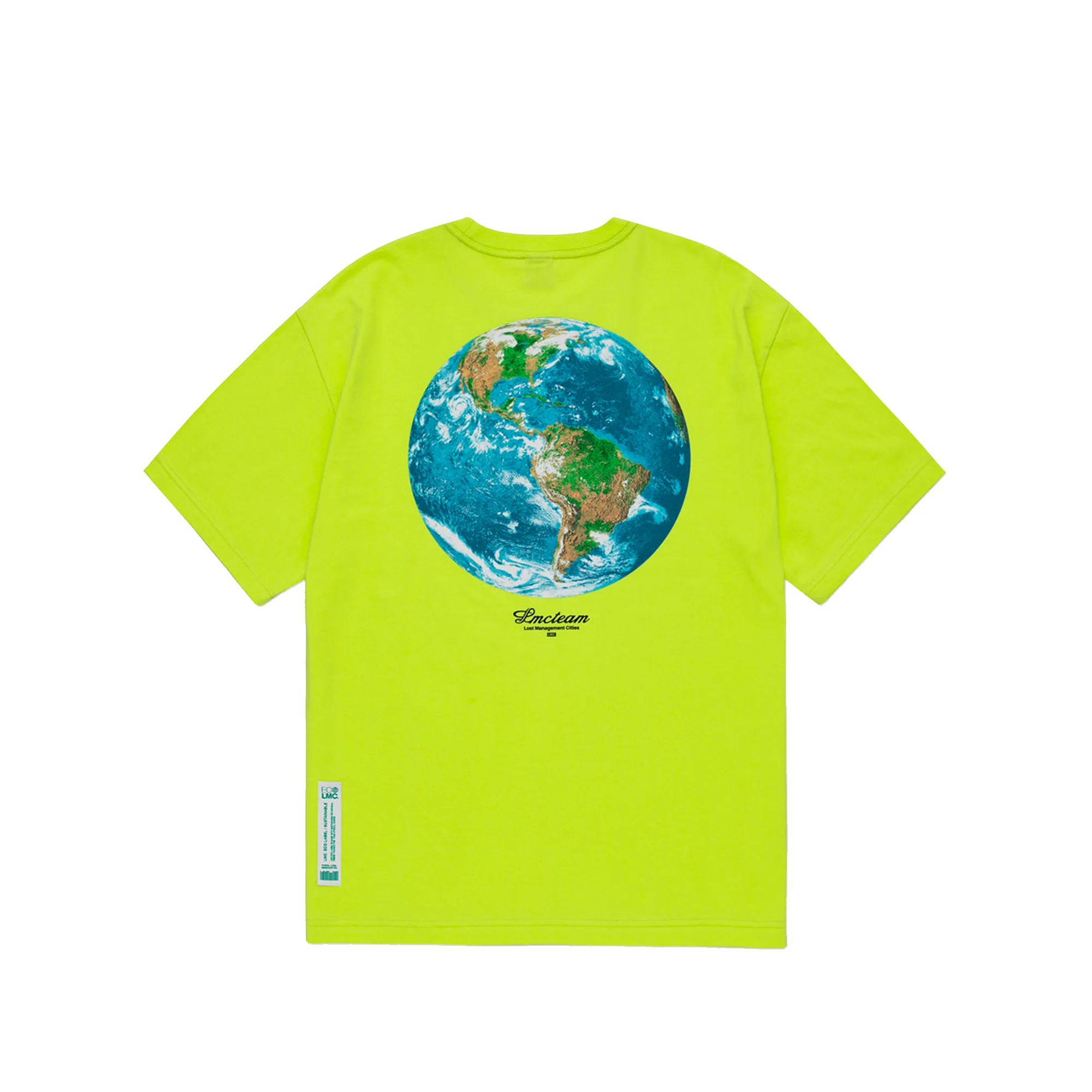 LMC Team Earth Organic Tee 'Lime' - Image 2