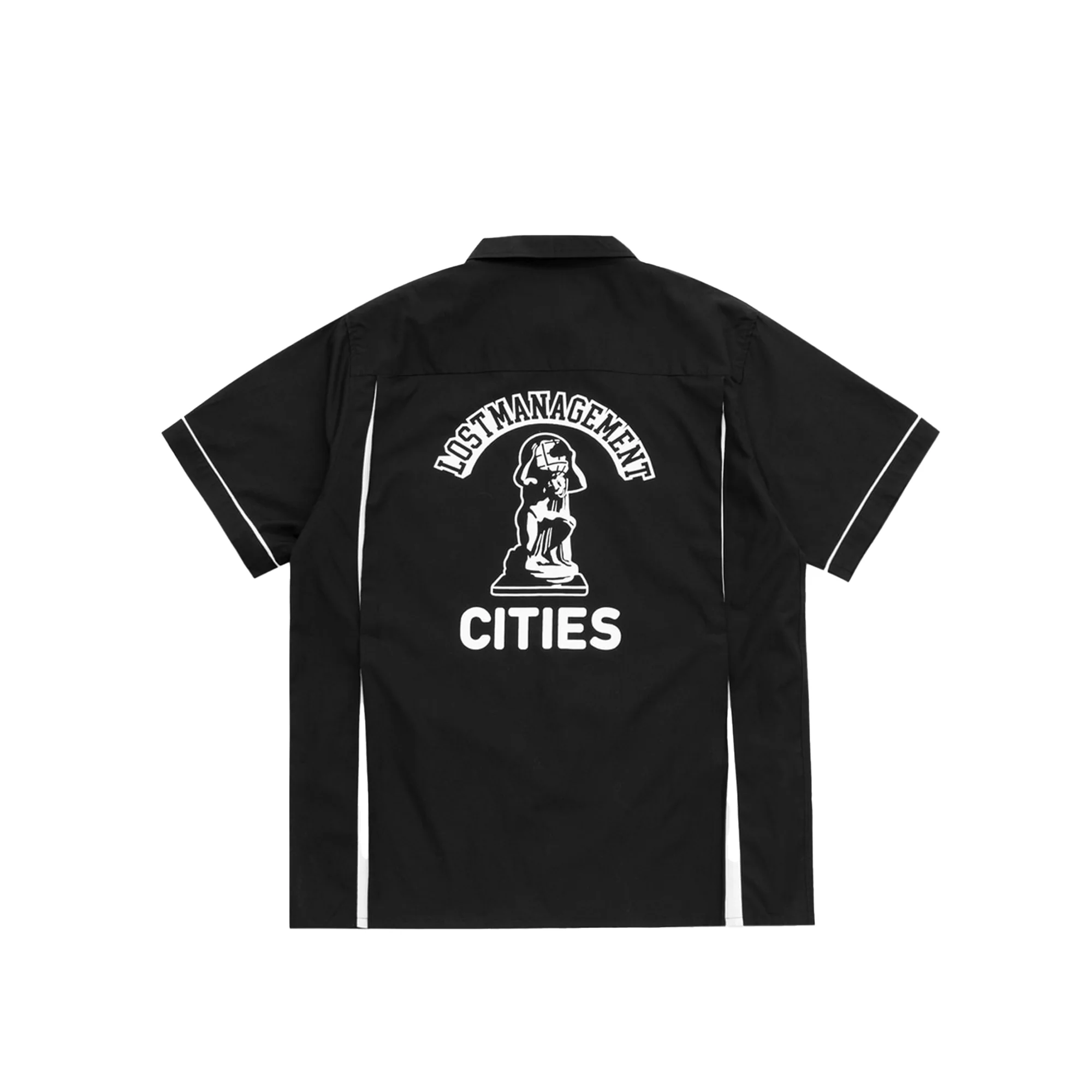Lost Management Cities Mens Thorns Bowling SS Shirt - Image 2