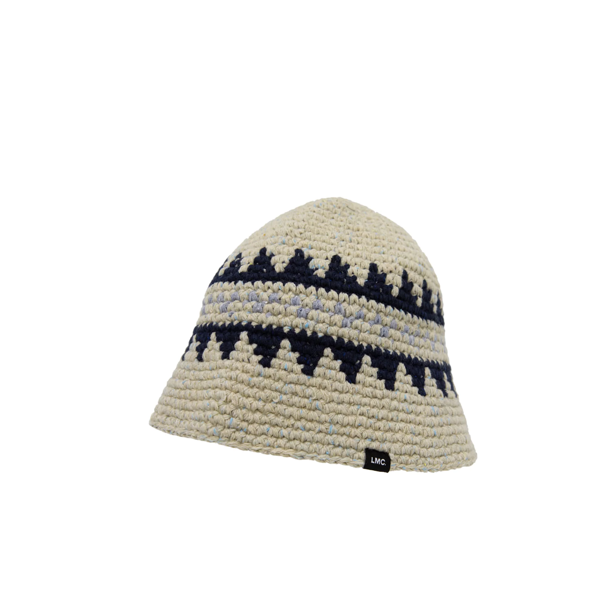 Lost Management Cities Sawtooth Crochet Bucket Hat - Image 2