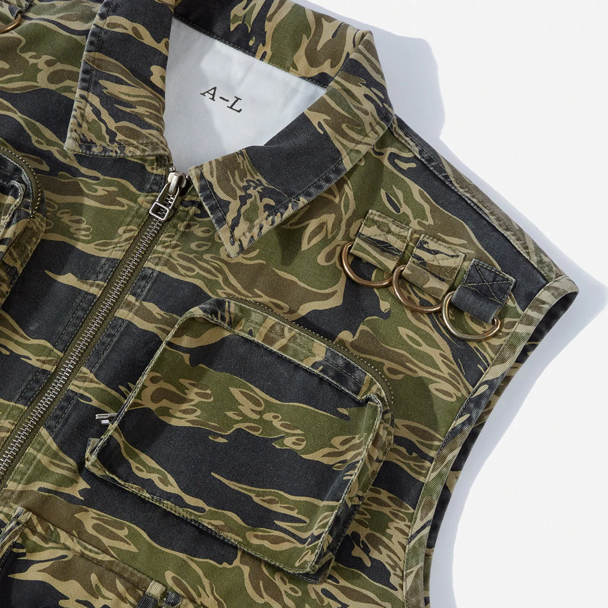 Maharishi Mens Camo Ciso Combat Vest - Image 3