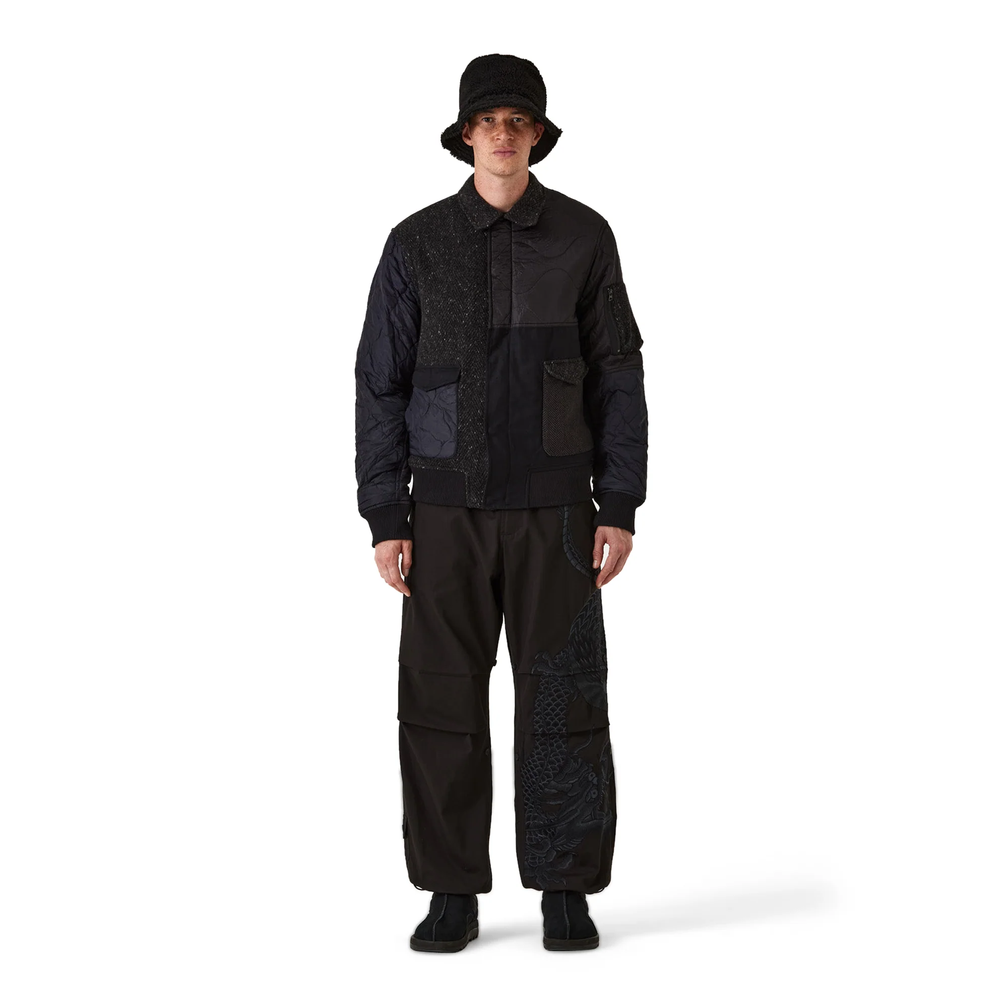Maharishi Mens Upcycled A2 Flight Jacket - Image 2