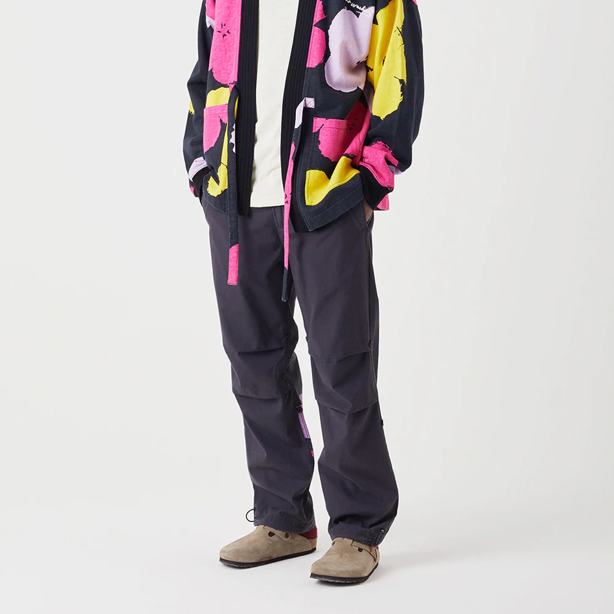 Maharishi Mens Warhol Flowers Snopants Black - Image 4