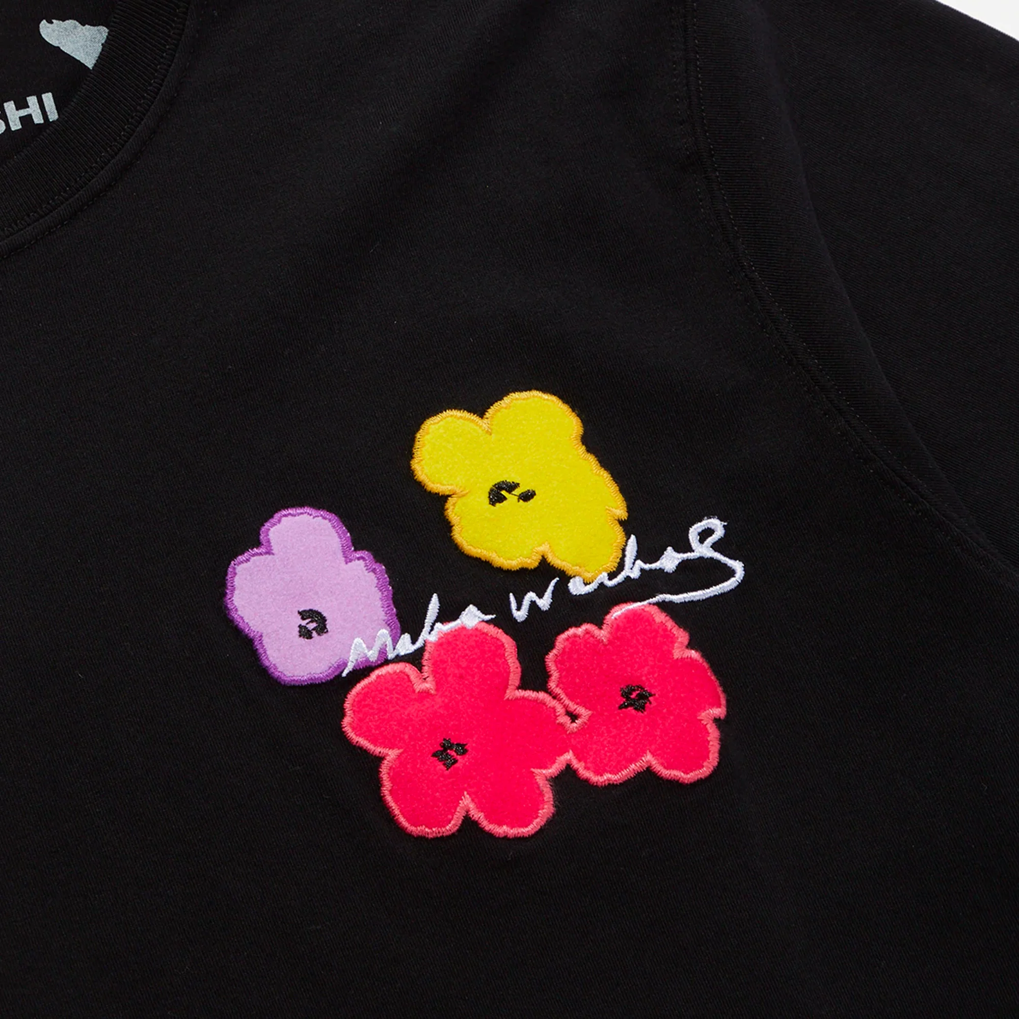 Maharishi Mens Warhol Flowers Tee Black - Image 2