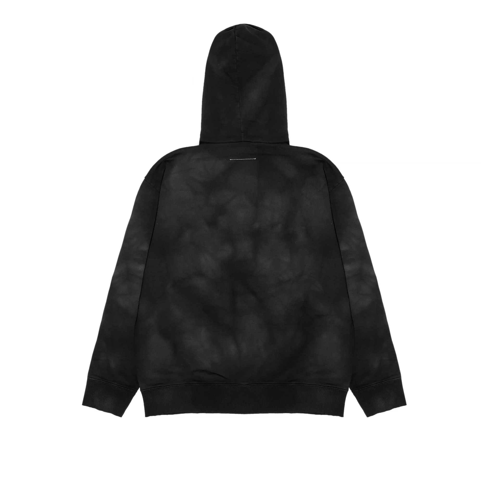 Maison Margiela MM6 Womens Logo Hoodie Black - Image 2