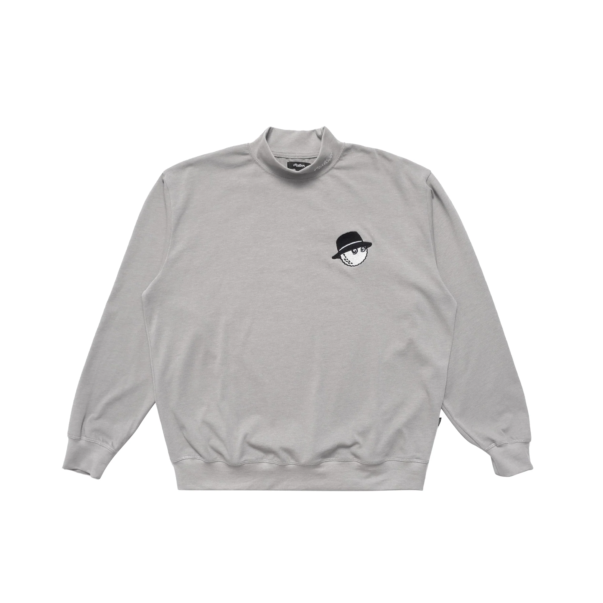 Malbon Golf Mens Bailey Mock Neck