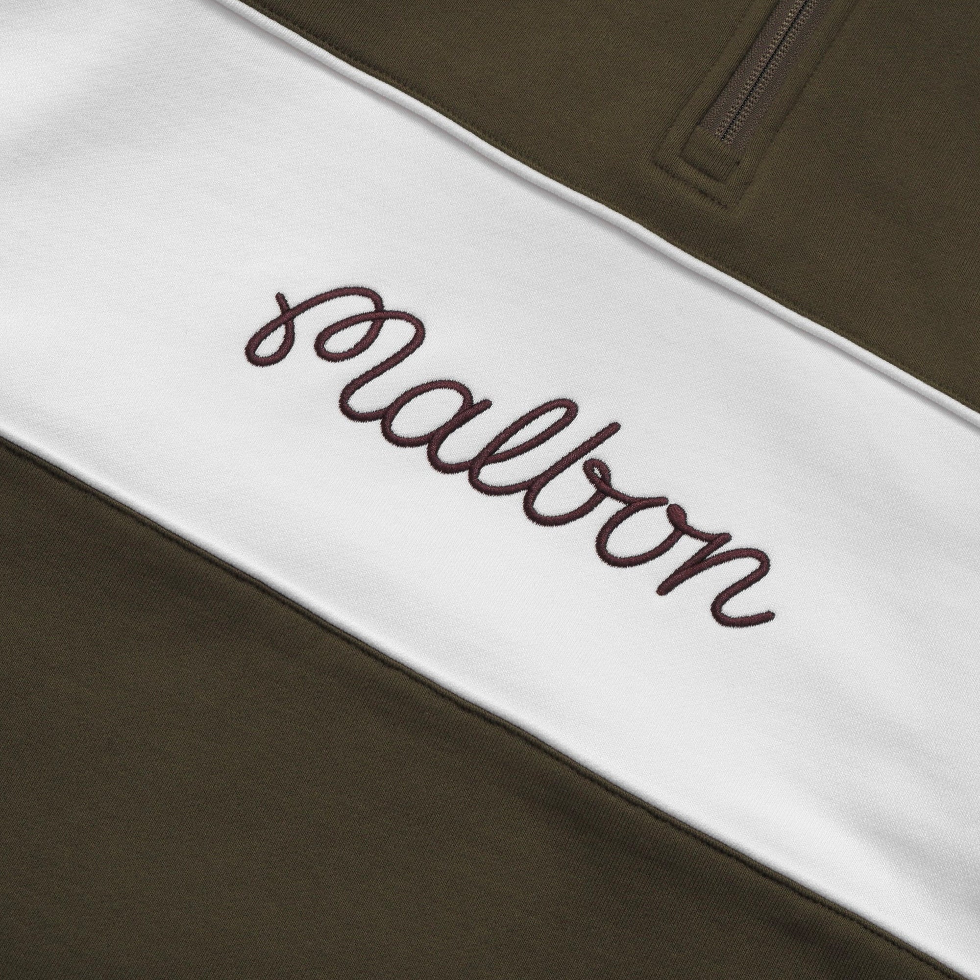 Malbon Golf Mens Collegiate Quarter Zip - Image 2