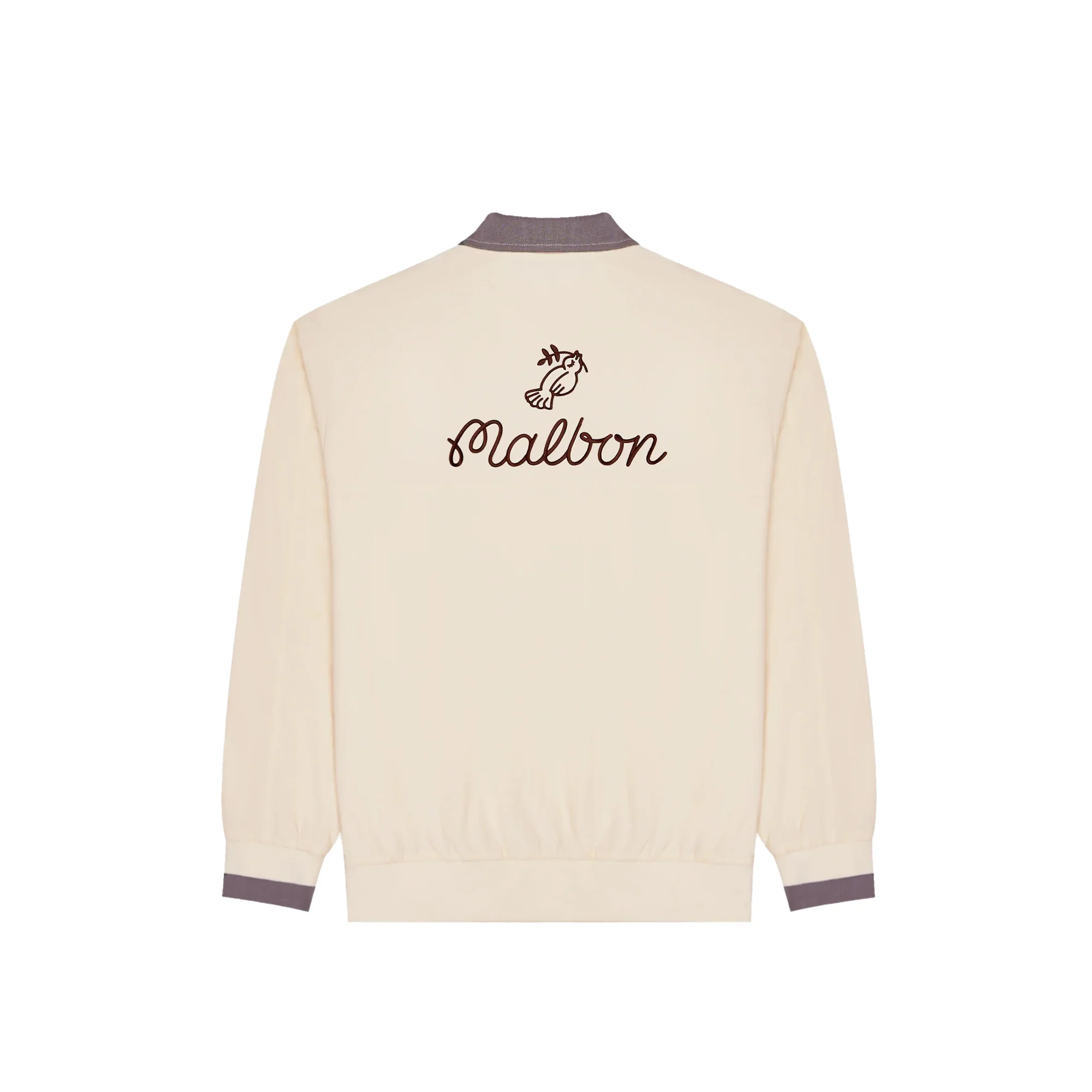 Malbon Golf Mens Dove Pullover Shirt - Image 2
