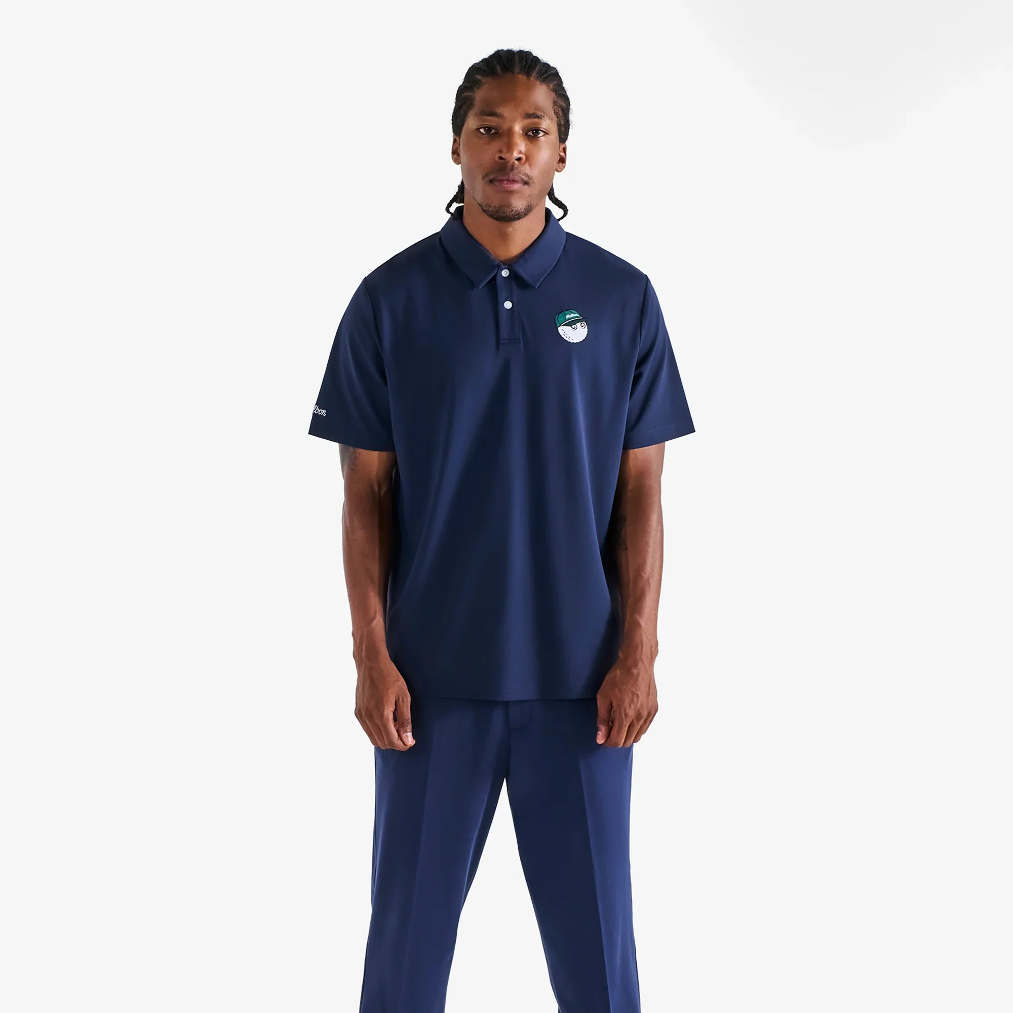 Malbon Golf Mens Fairway Baldwin Polo Shirt - Image 3