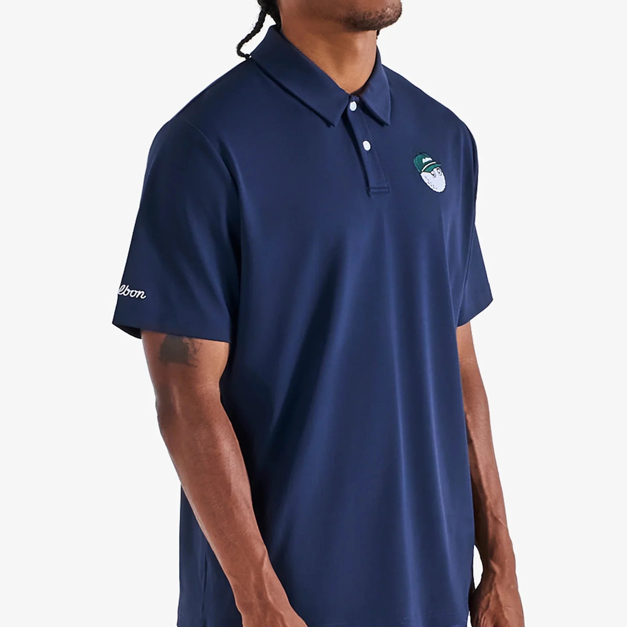Malbon Golf Mens Fairway Baldwin Polo Shirt - Image 4
