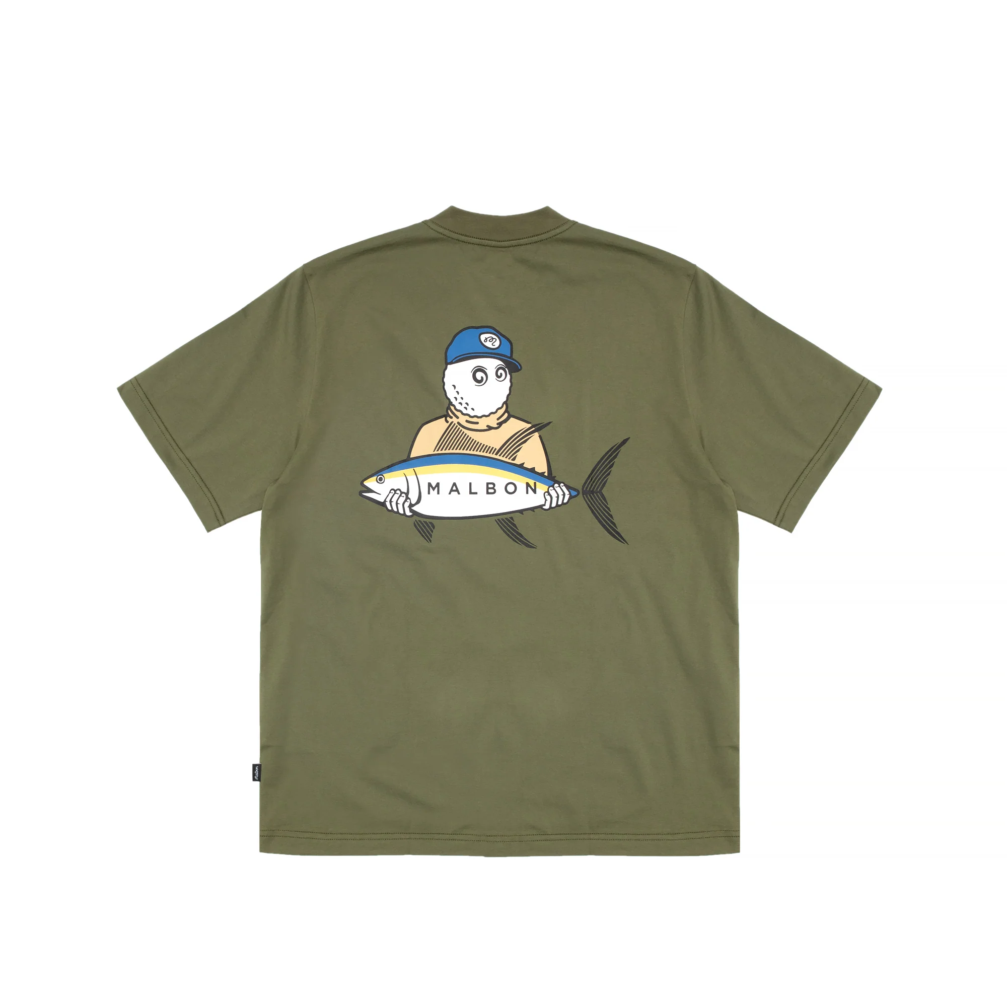 Malbon Golf Mens Golf & Tackle Tuna SS Tee - Image 2
