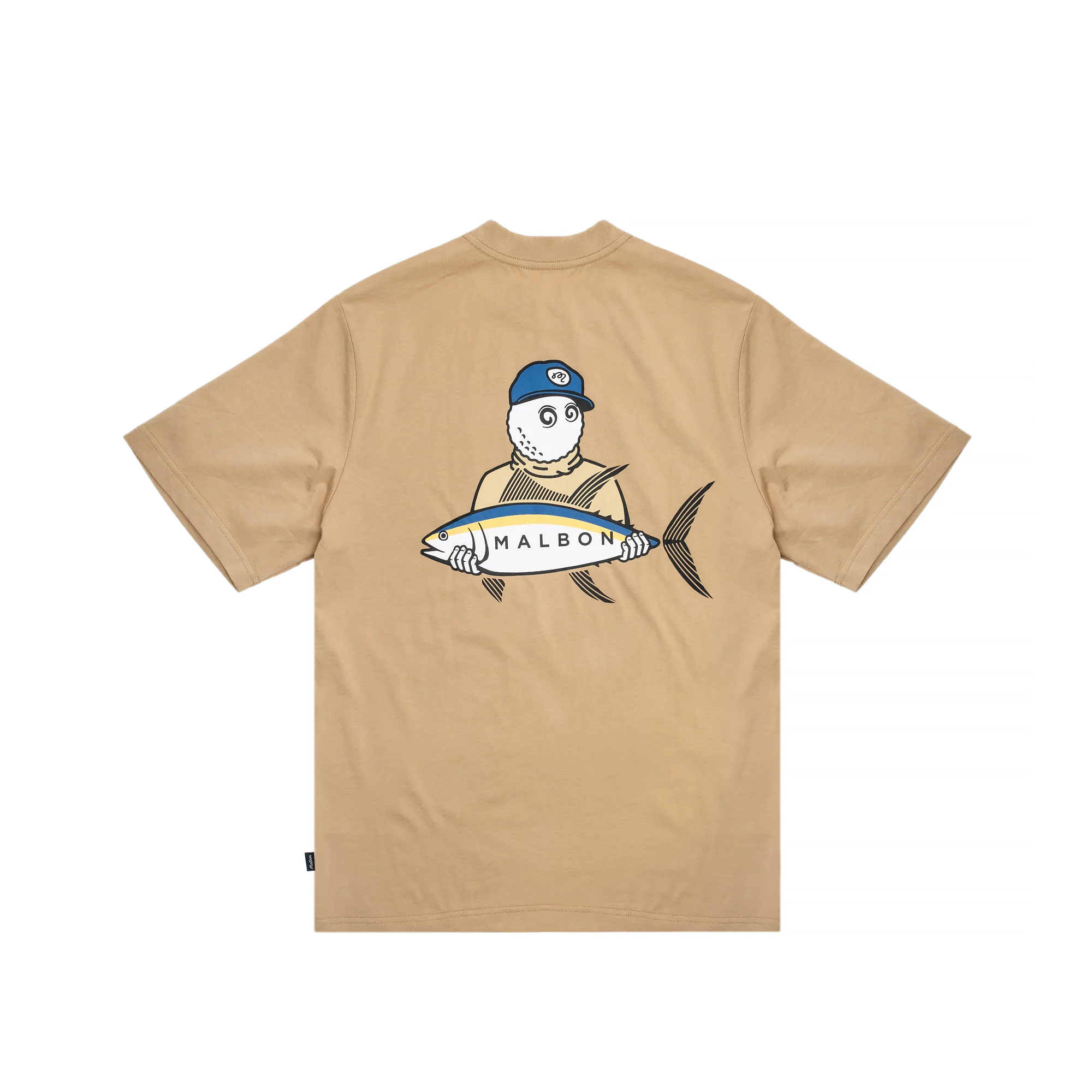 Malbon Golf Mens Golf & Tackle Tuna SS Tee - Image 2
