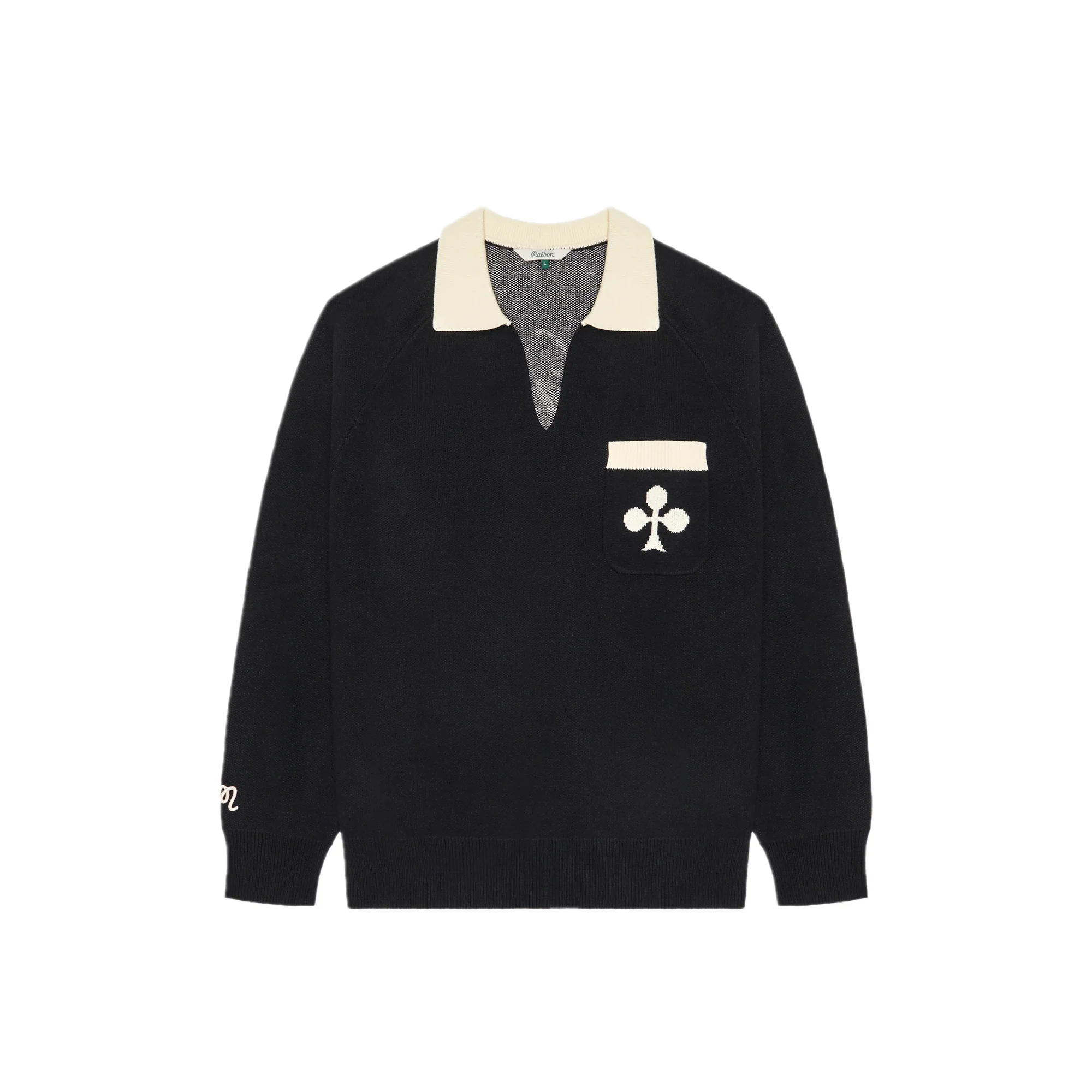 Malbon Golf Mens King Of Clubs Sweater