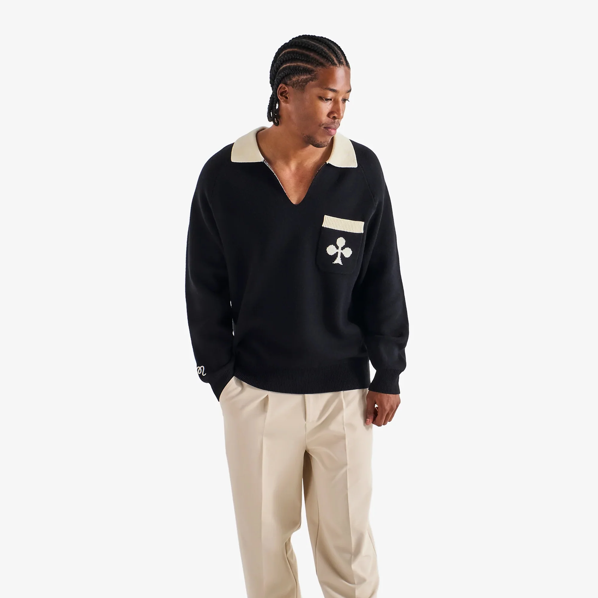 Malbon Golf Mens King Of Clubs Sweater - Image 2