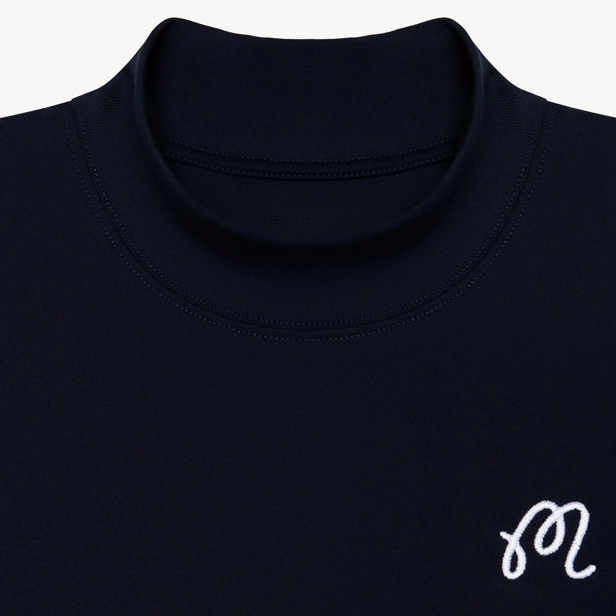 Malbon Golf Mens Mare Mockneck Tee - Image 4