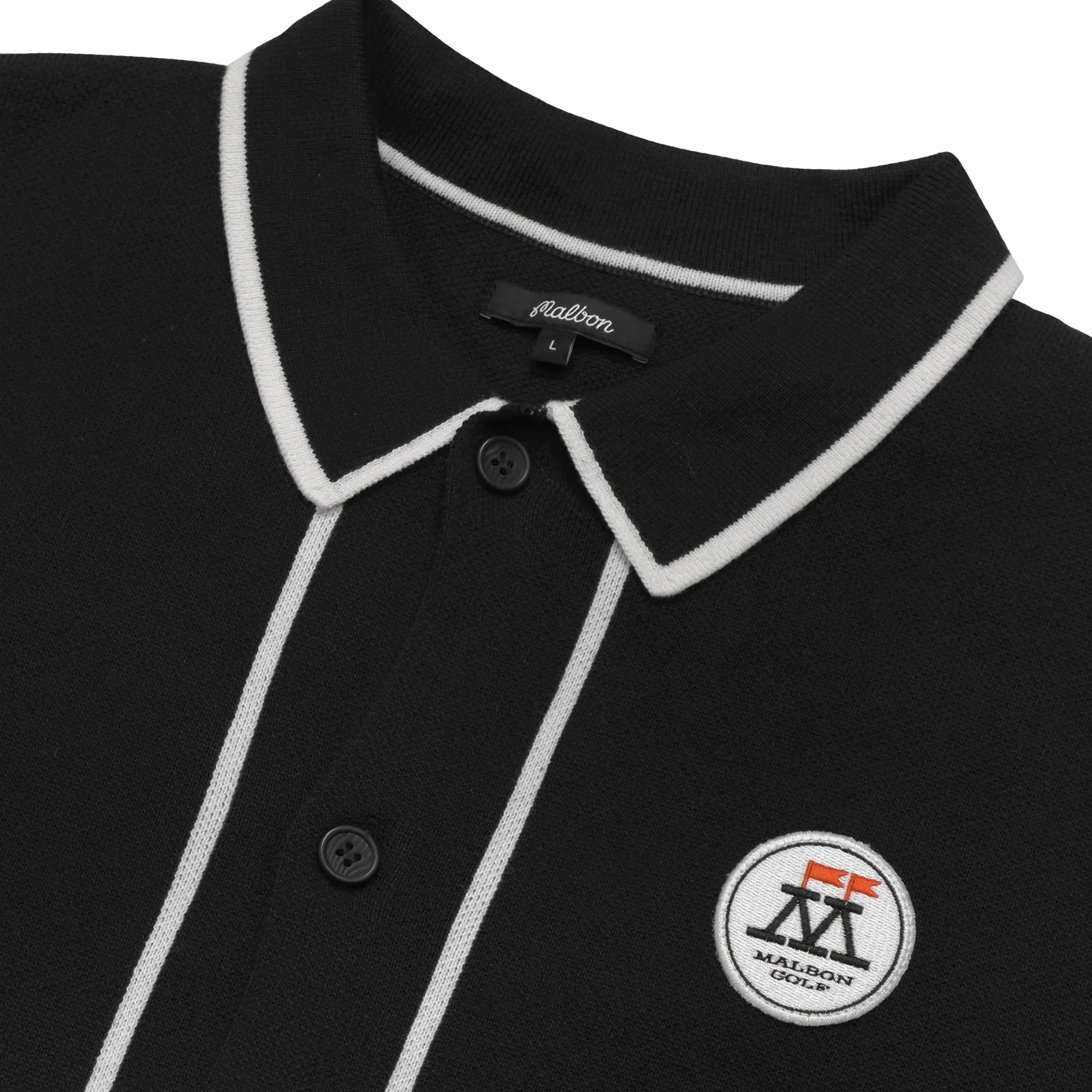 Malbon Golf Mens Oxnard Shirt - Image 2