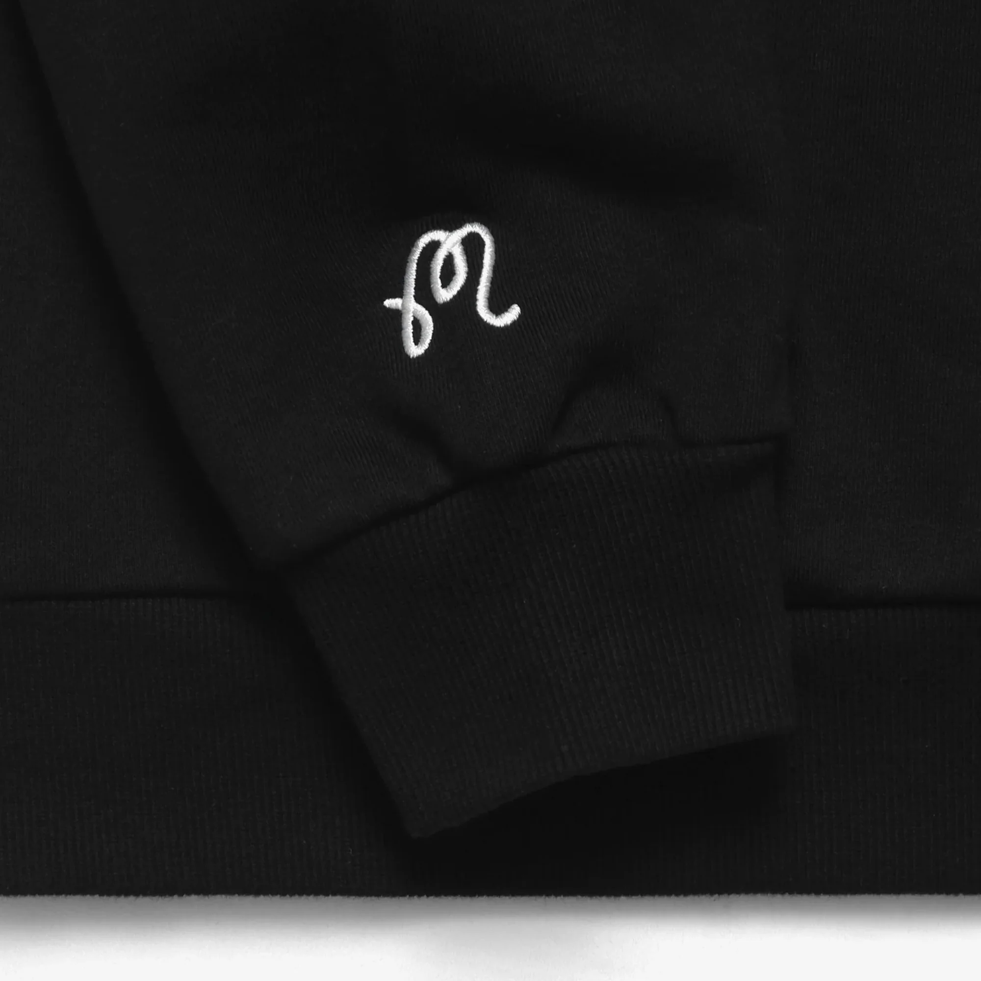 Malbon Golf Mens Trophy Quarter Zip Fleece Sweatshirt - Image 4