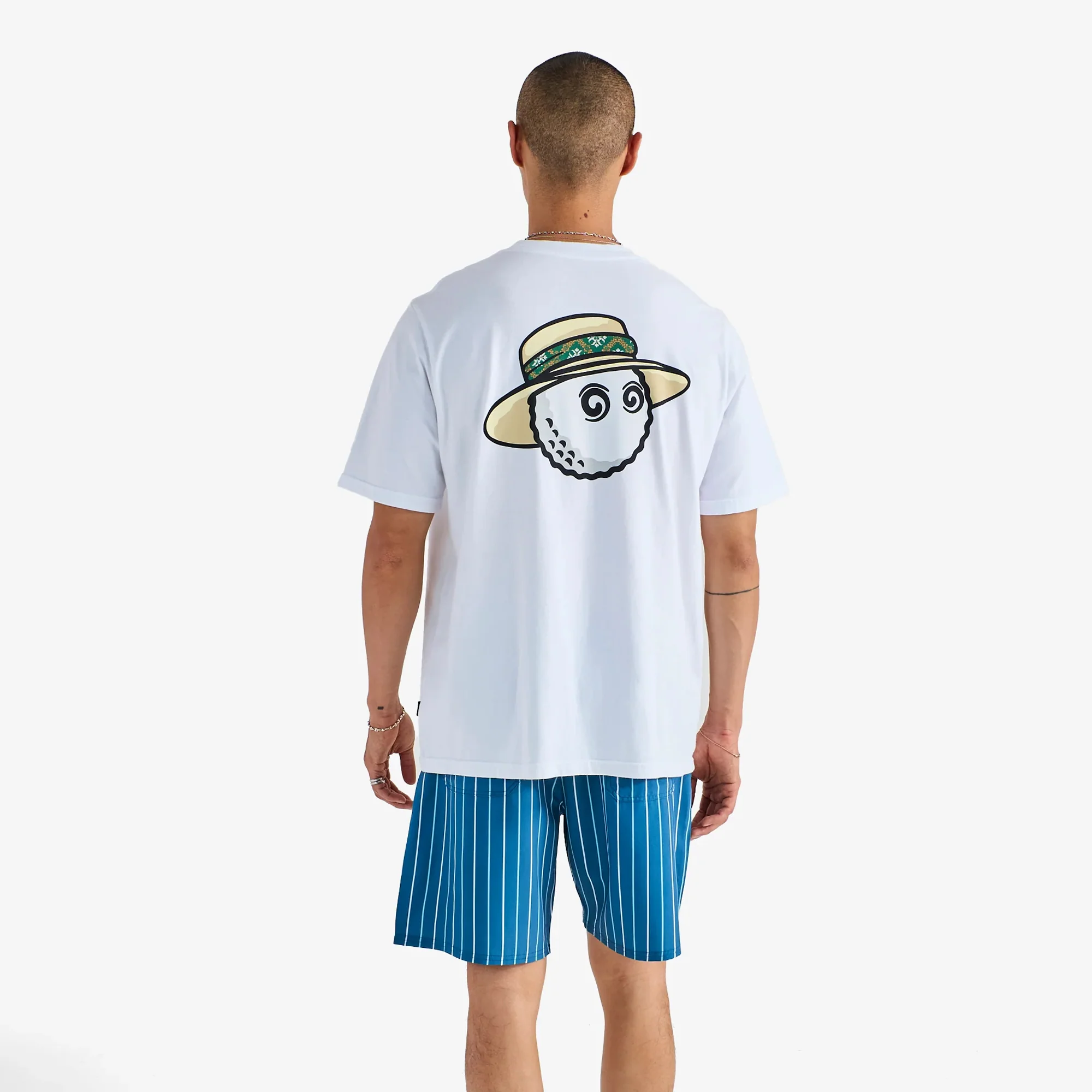 Malbon Golf Mens Vacation Club SS Tee - Image 2