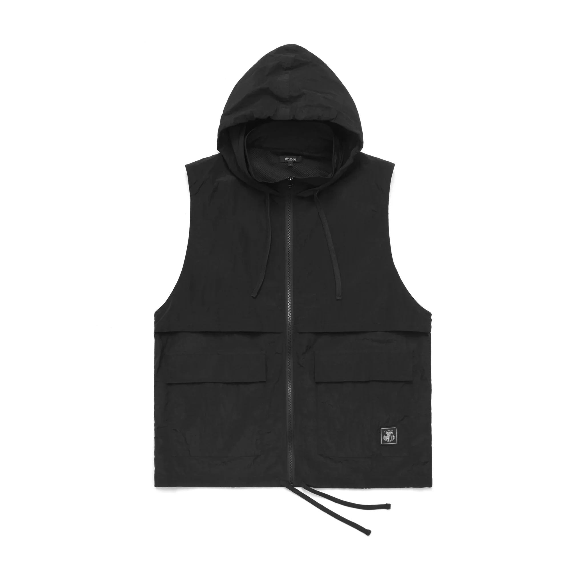Malbon Golf Mens Micro Ripstop Covertible Shell Jacket - Image 2