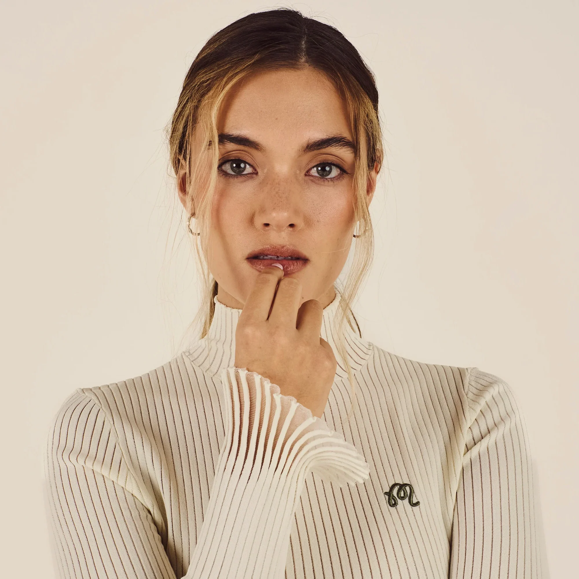 Malbon Golf Womens Monika Turtleneck Shirt - Image 4