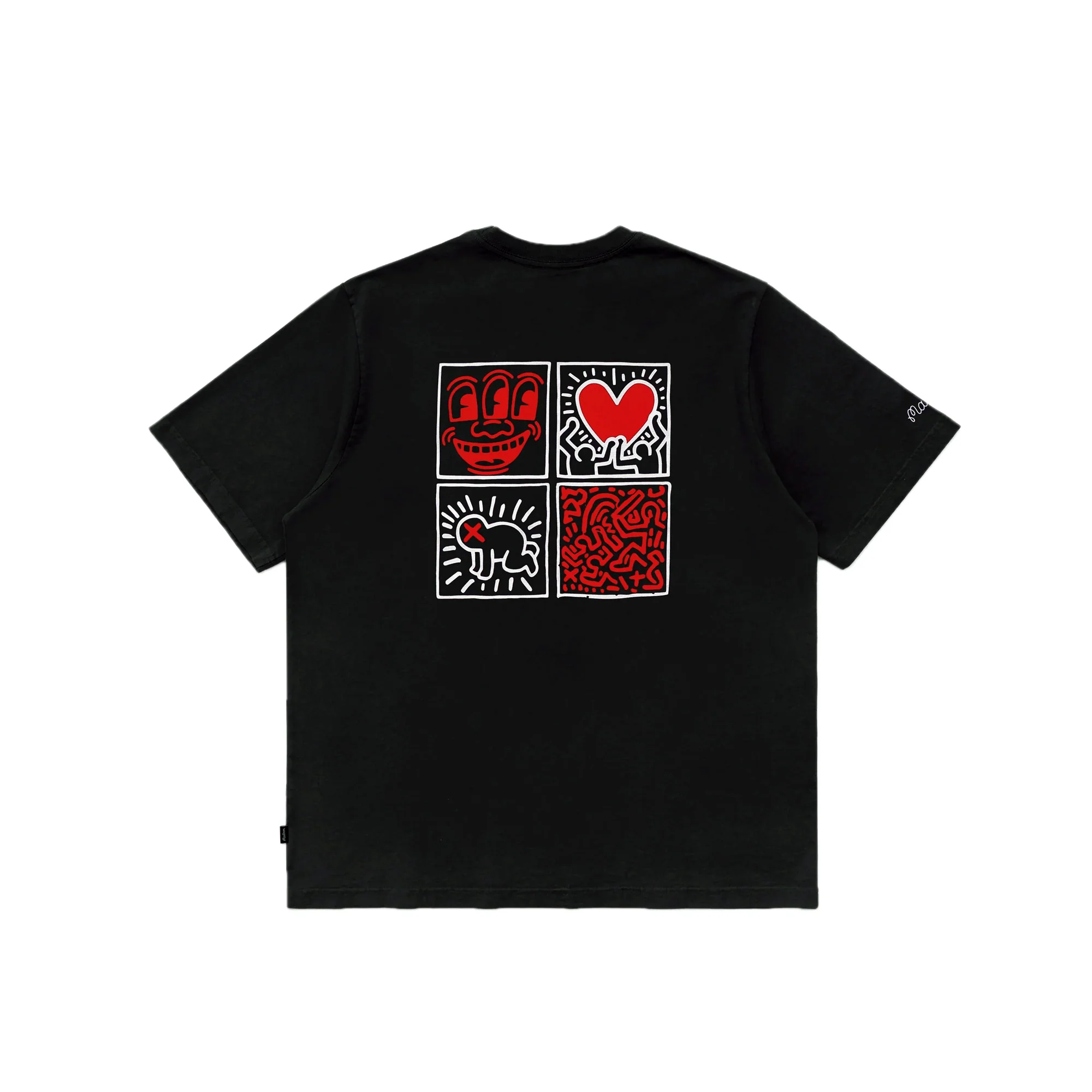 Malbon x Keith Haring Mens Pocket Tee - Image 2