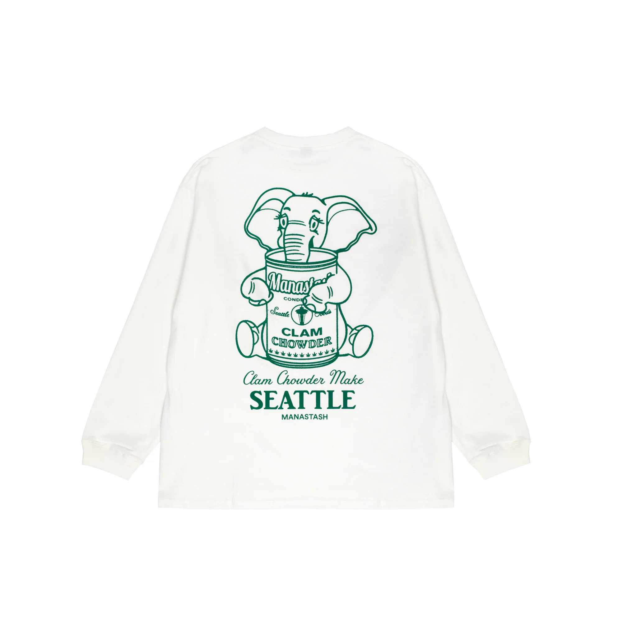 Manastash Mens CiTee Elephant LS Tee - Image 2