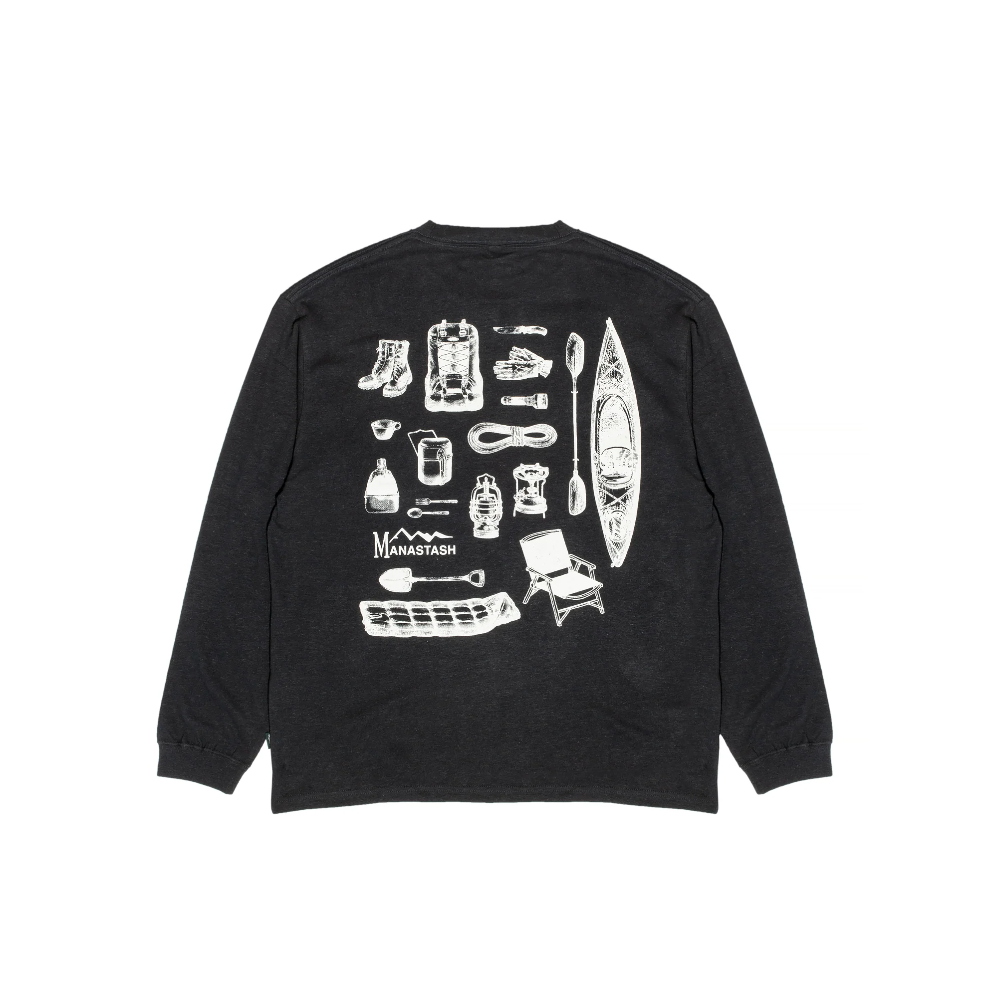 Manastash Mens Hemp LS Tee Hemp Tour (Natural) - Image 2
