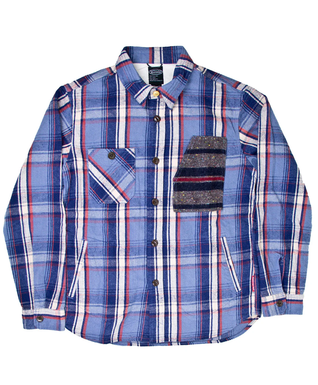 Manastash: Crazy Lumber Button Up (Blue)