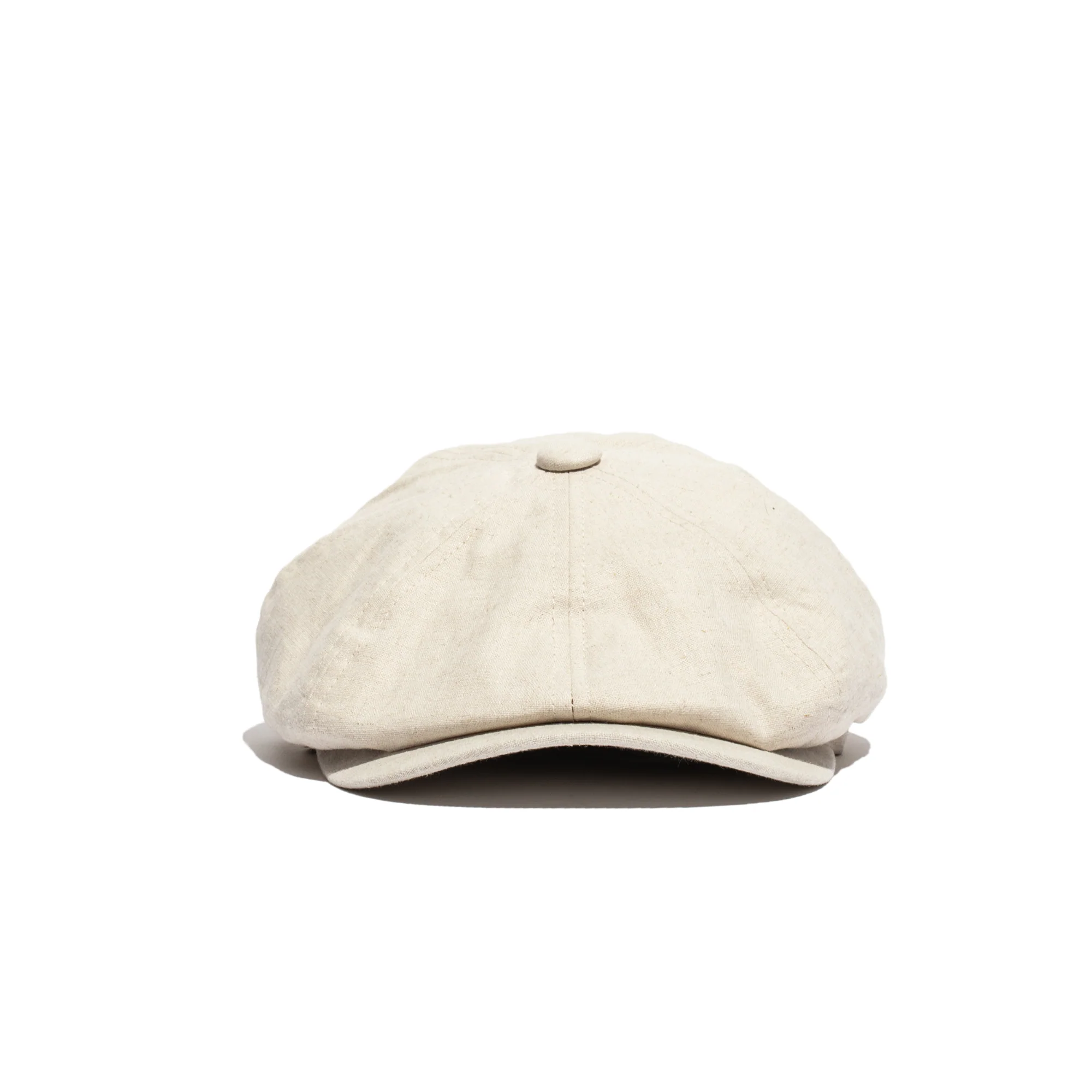 Manors Linen Baker Boy Cap