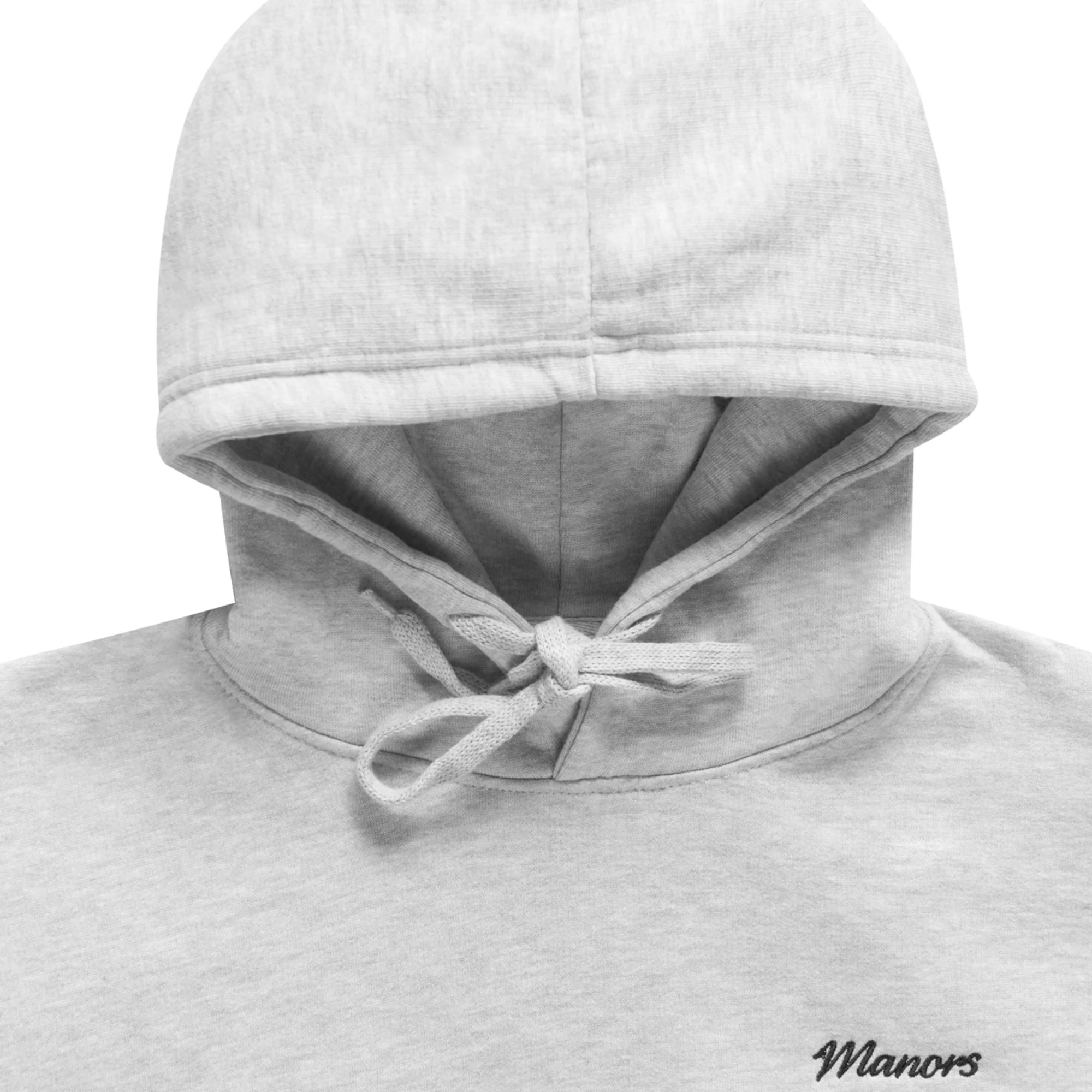 Manors Mens Hoodie 'Grey' - Image 3