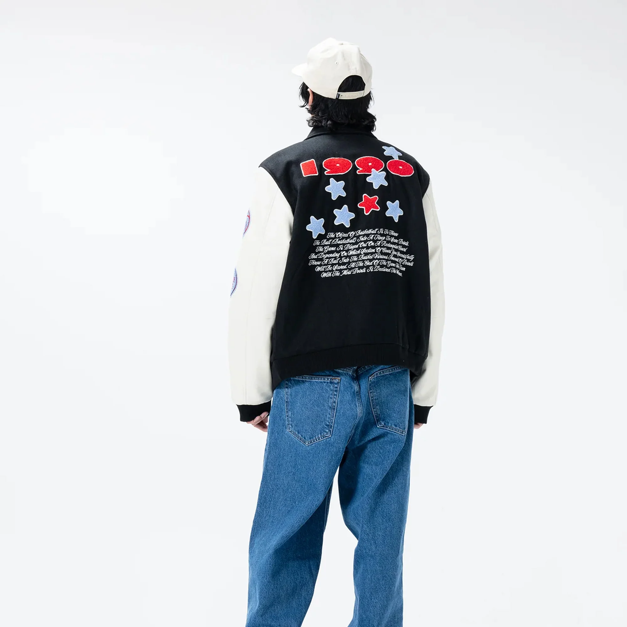 Market Mens 1990 Varsity Jacket - Image 2