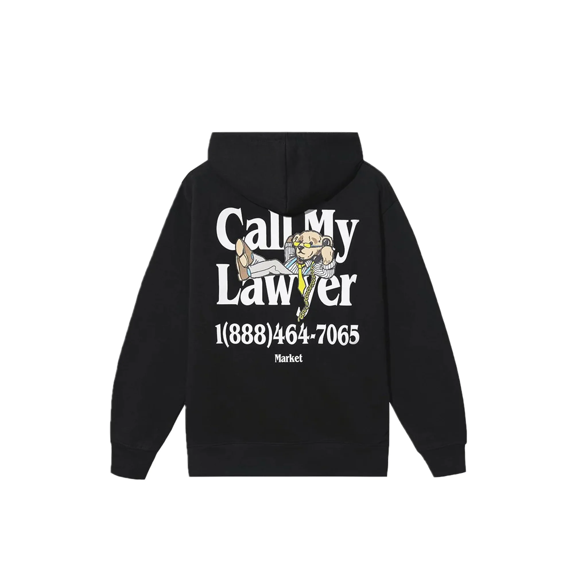 Market Mens Better Call Bear Hoodie - Image 2