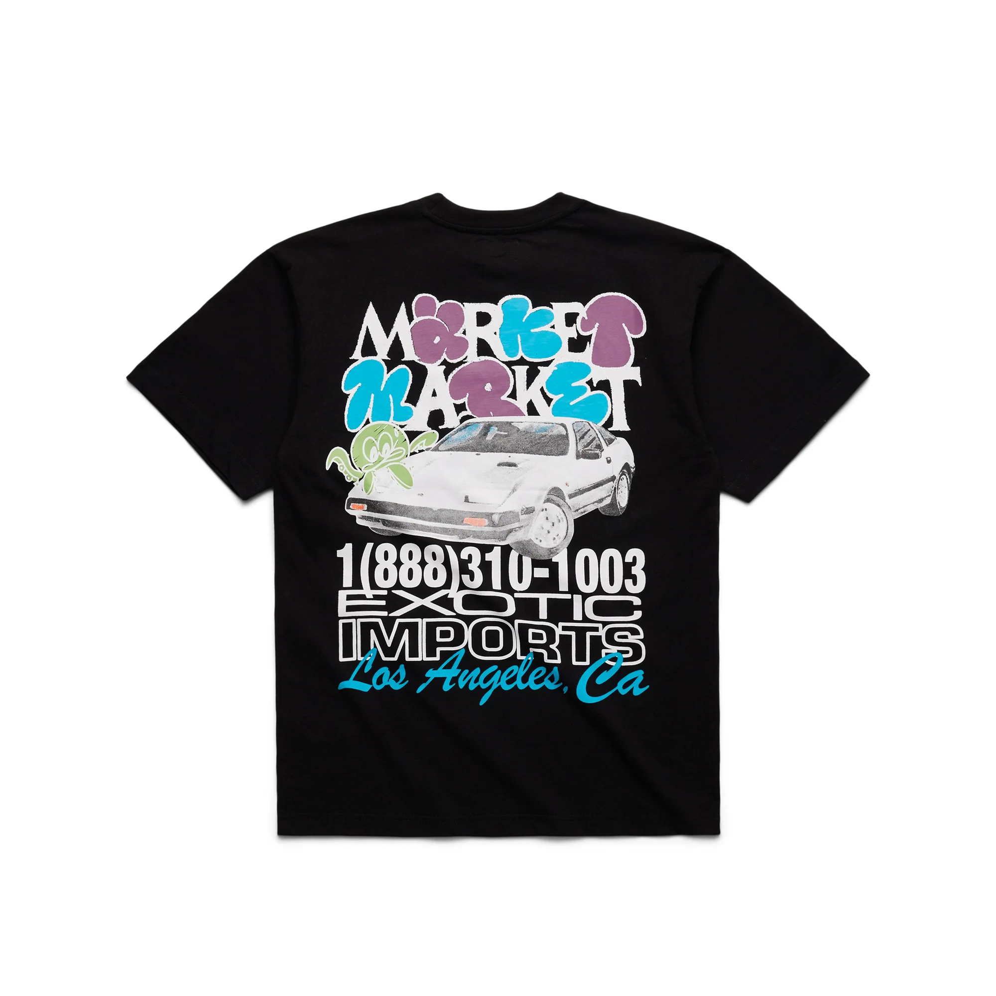 Market Mens Market Exotic Automobile SS Tee Gray - Image 2