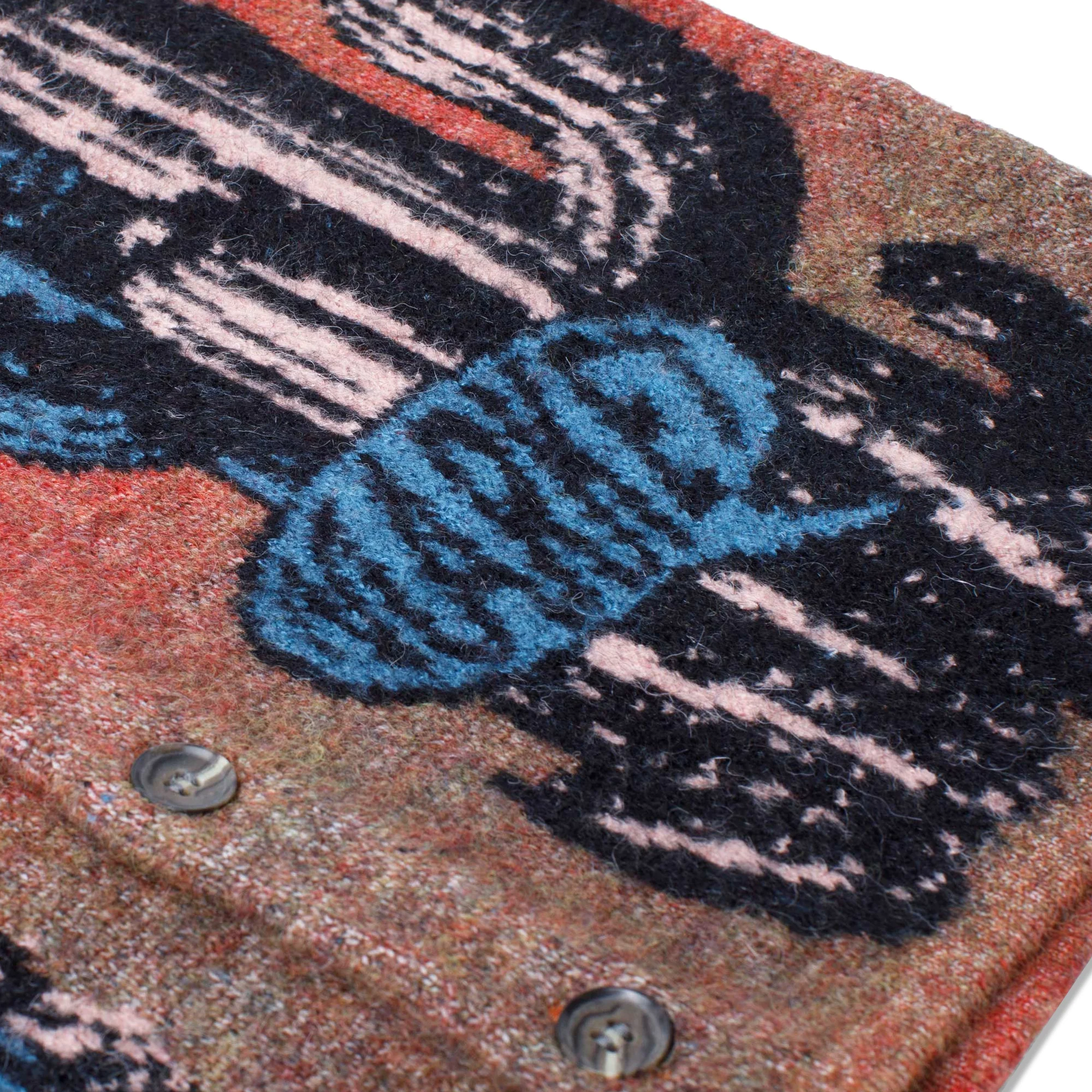 MARKET Mens Growth Jacquard Cardigan - Image 3