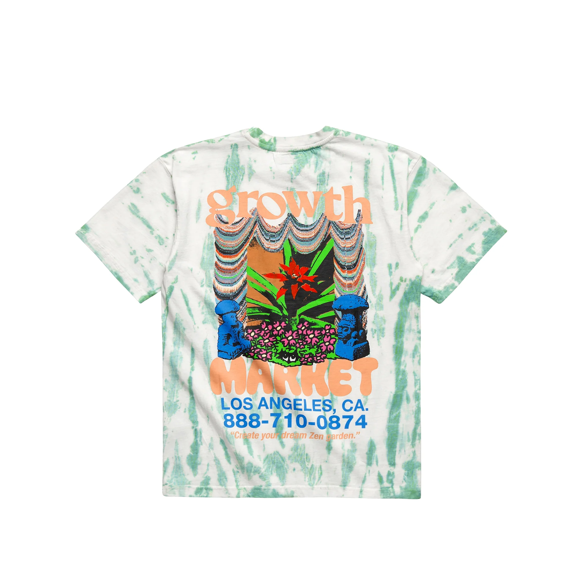 Market Mens Growth Market Tie Dye SS Tee - Image 2