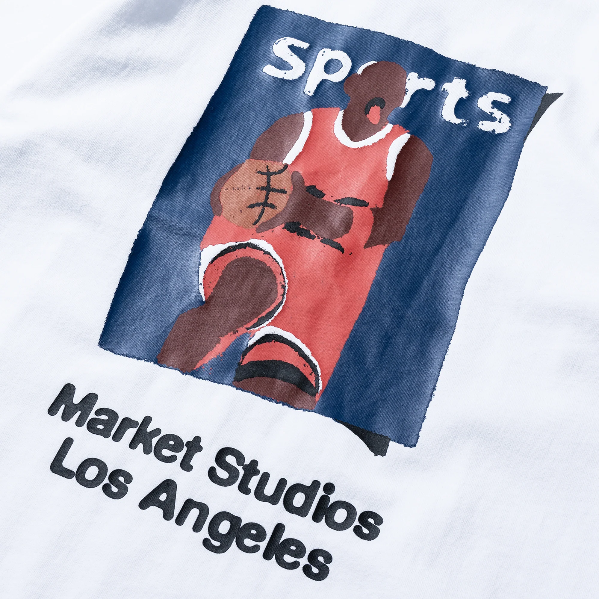 Market Mens Illustrated Basketball Tee - Image 2