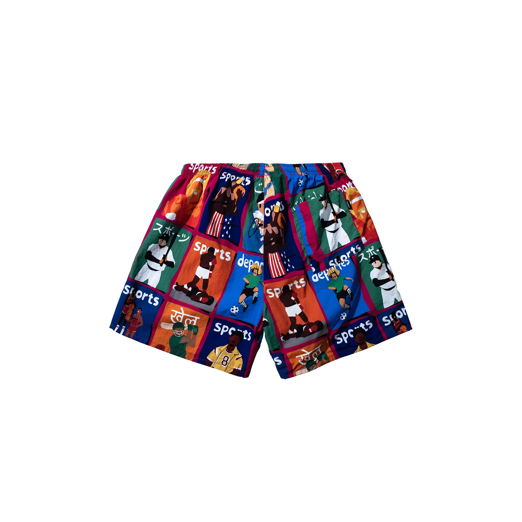 Market Mens Illustrated Tech Shorts - Image 2