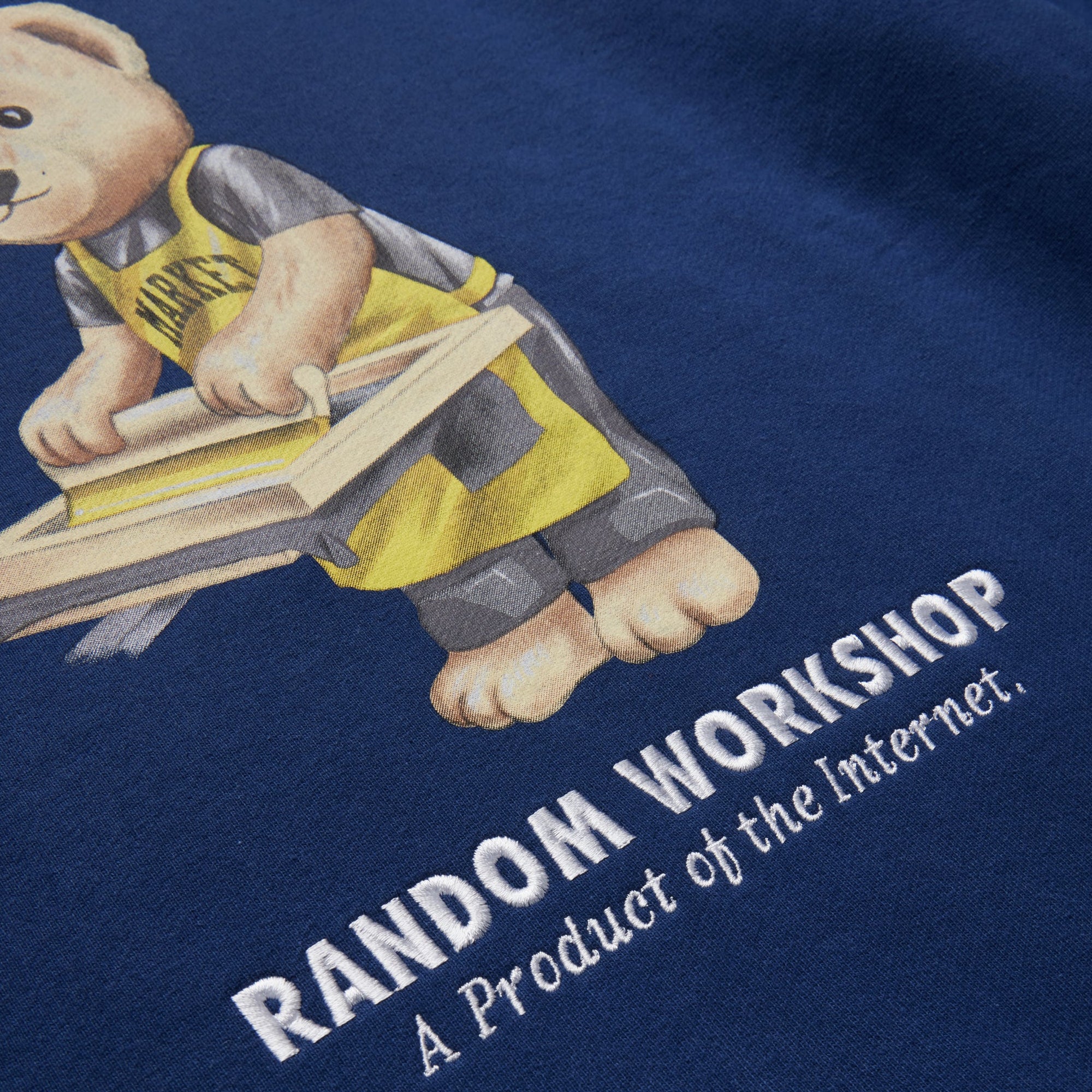 MARKET Mens Random Workshop Bear Crewneck - Image 2
