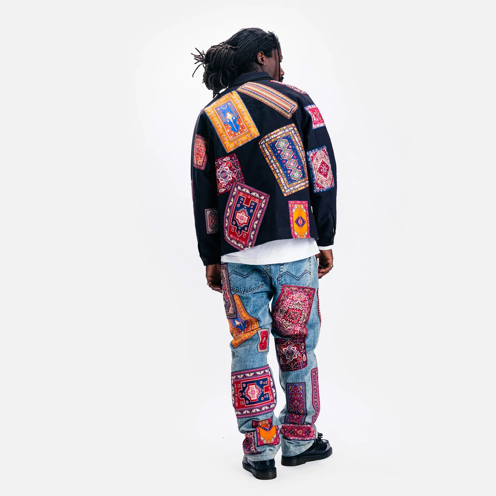 Market Mens Reversible Rug Jacket - Image 3