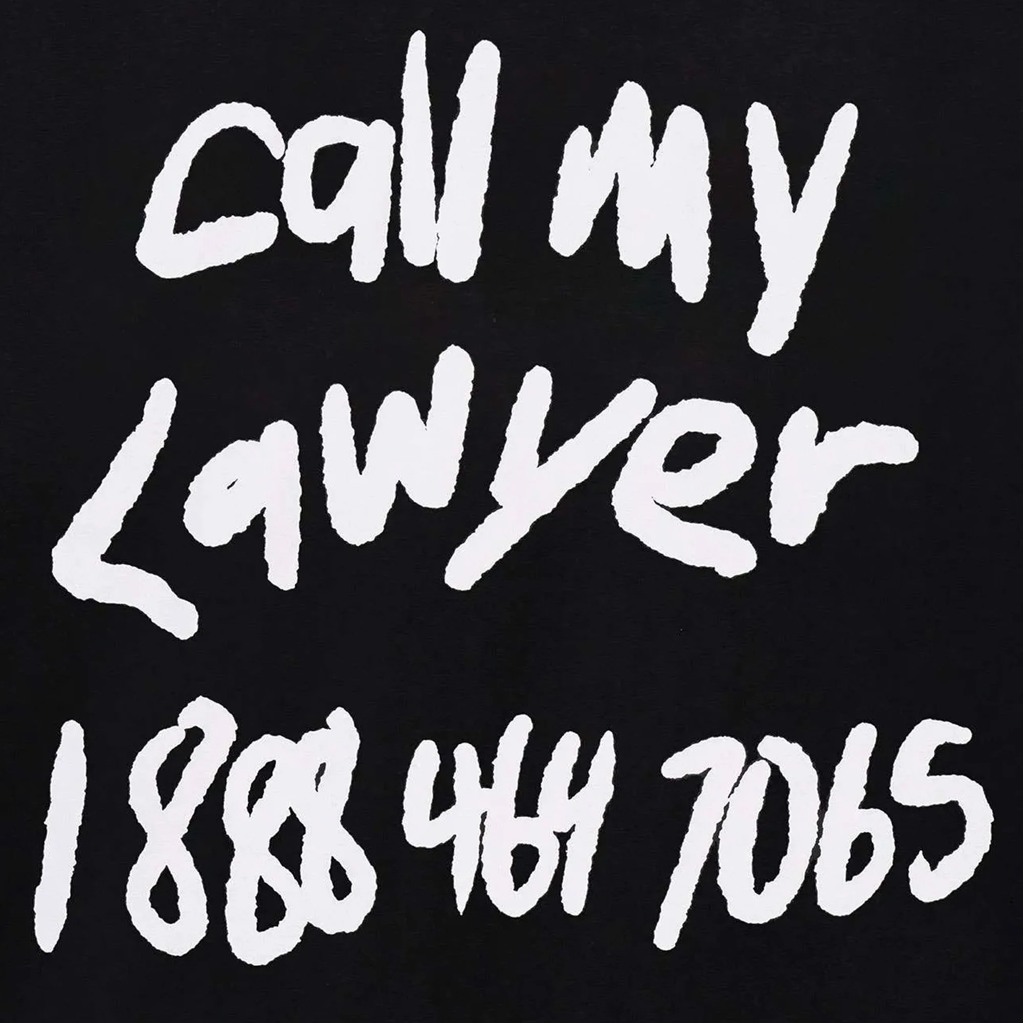 Market Mens Scrawl My Lawyer SS Tee - Image 2
