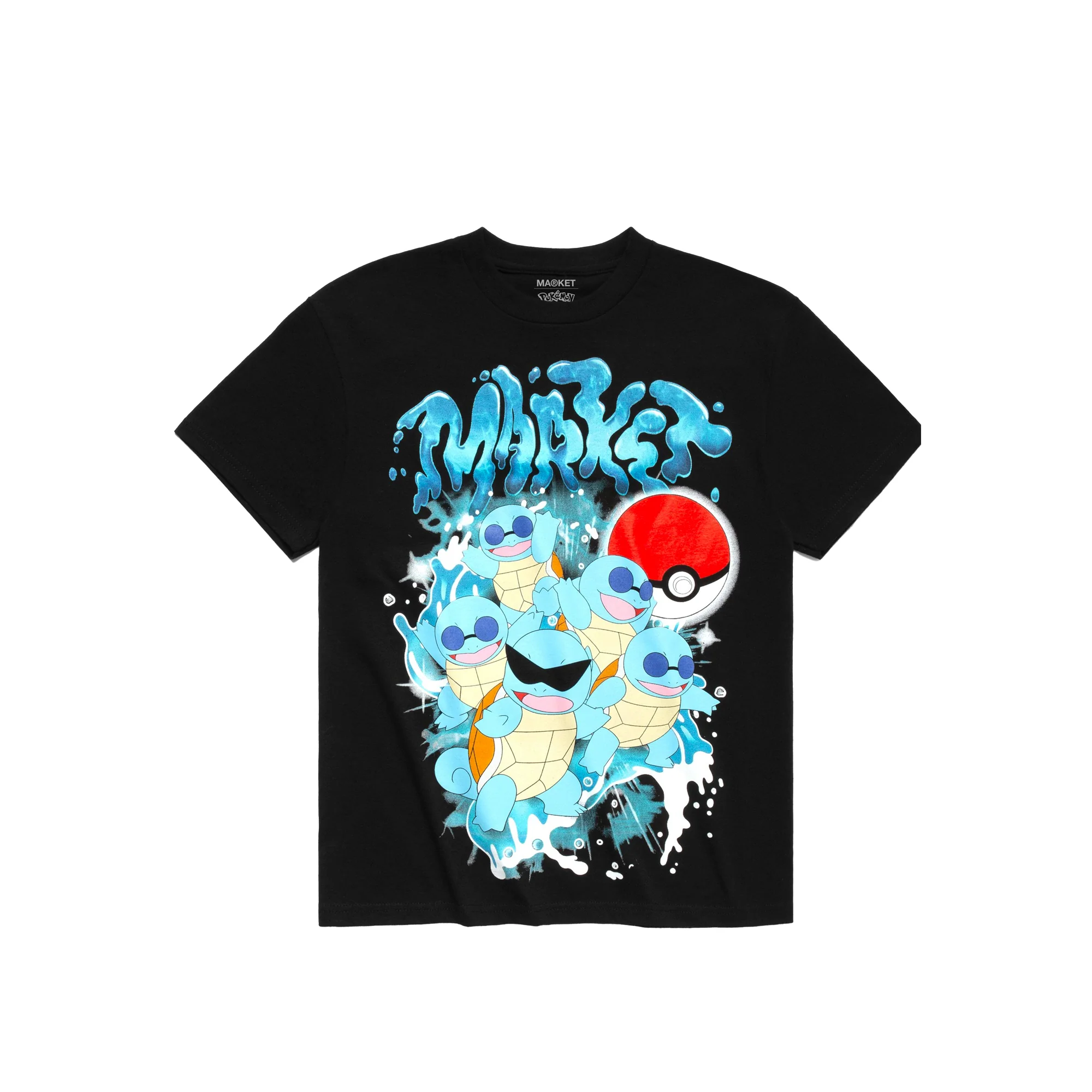 Market x Pokemon Squirtle Squad T-Shirt 'Black'