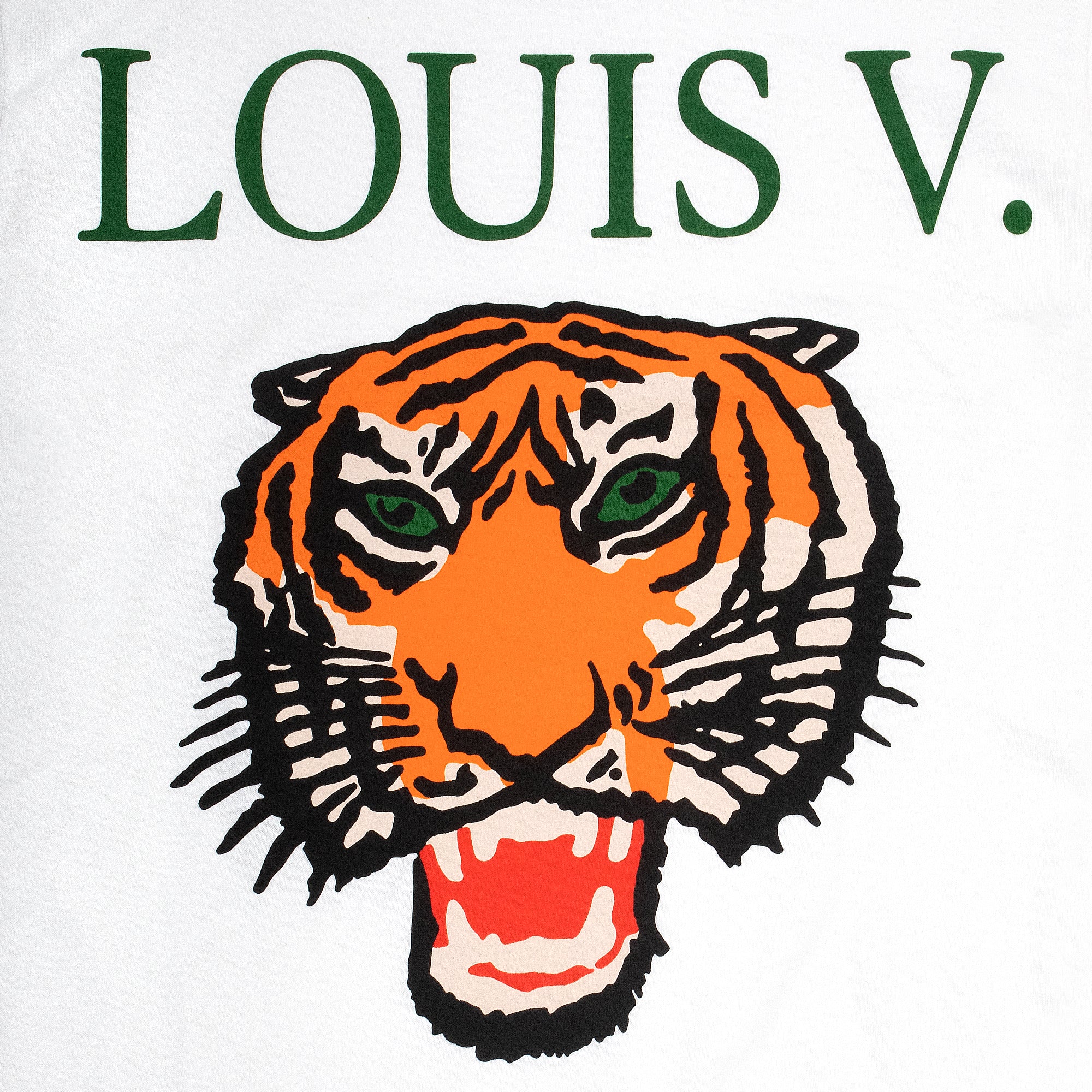 Market Secret Club Mens Louis The Tiger SS Tee - Image 2