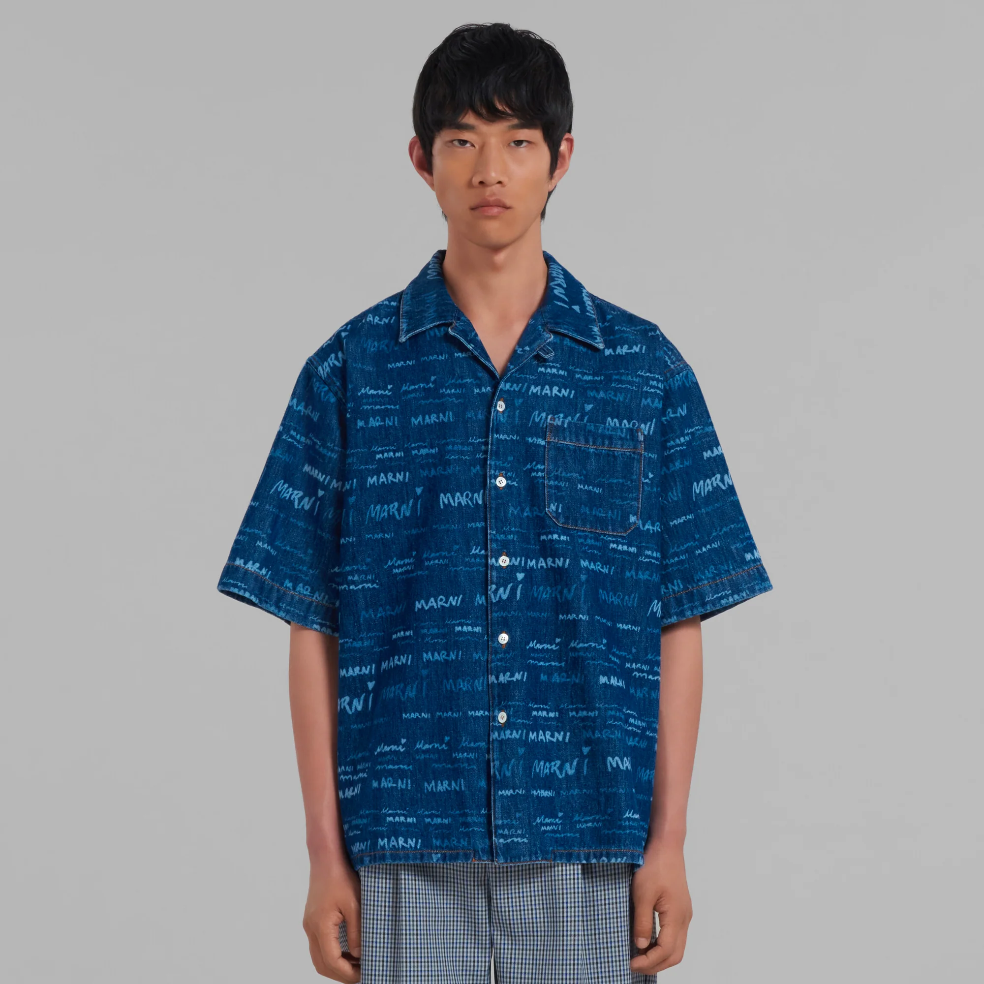 Marni Mens Button Up Shirt - Image 2