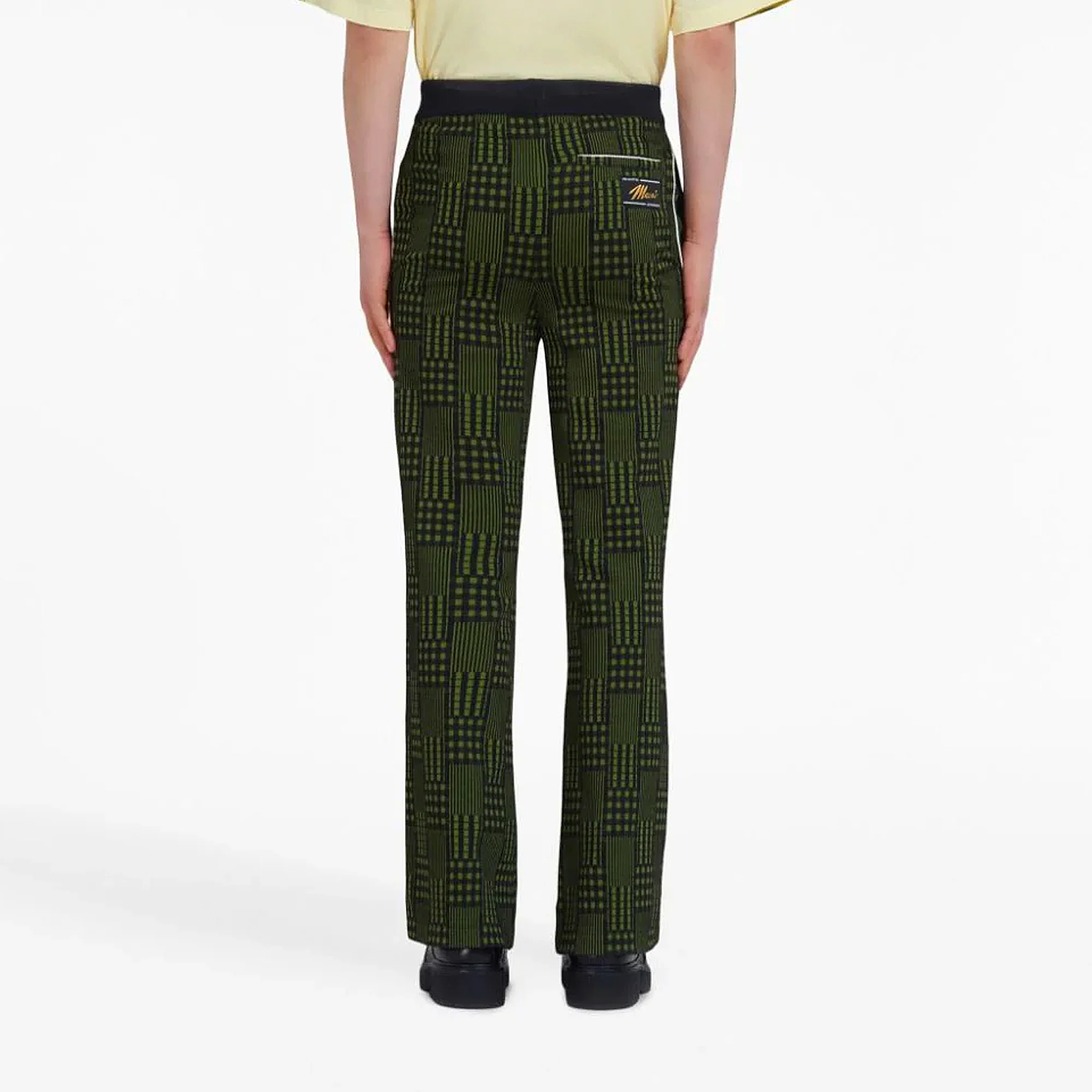 Marni Mens Flared Bottom Trousers - Image 3