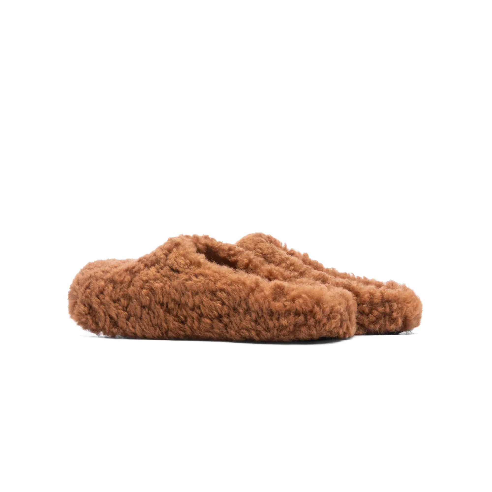 Marni Mens Shearling Fussbett Sabot Mule - Image 3